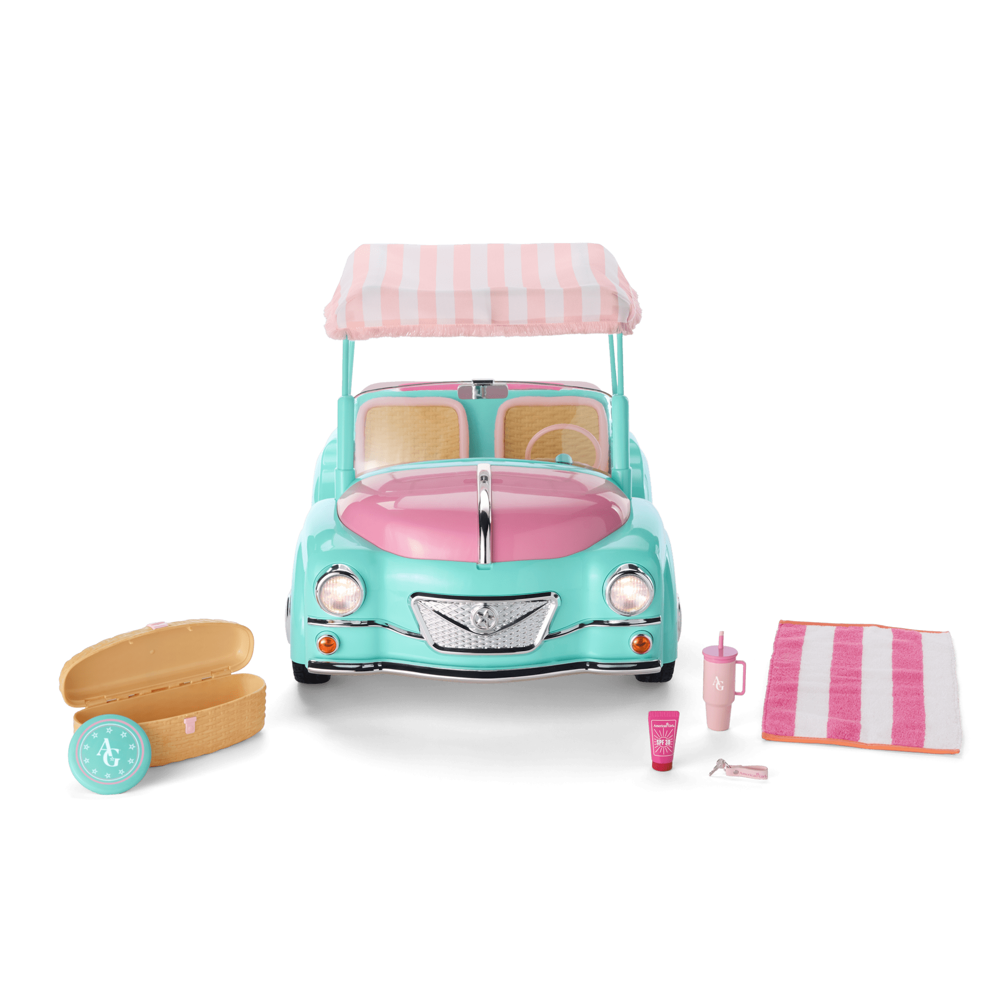 Raquel's Seaside Car for 18-inch Dolls (Girl of the Year 2026) - Image 4