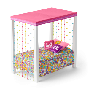 Julie's Groovy Bed & Bedding for 18-inch Dolls (Historical Characters)