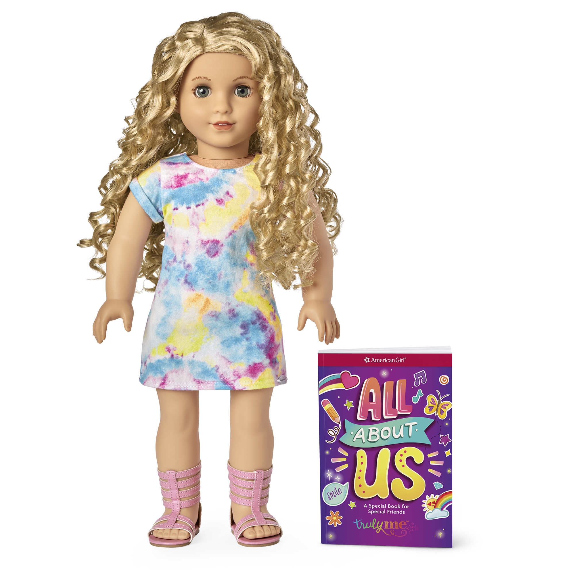 Truly Me 18-inch Doll #115 with curly blonde hair