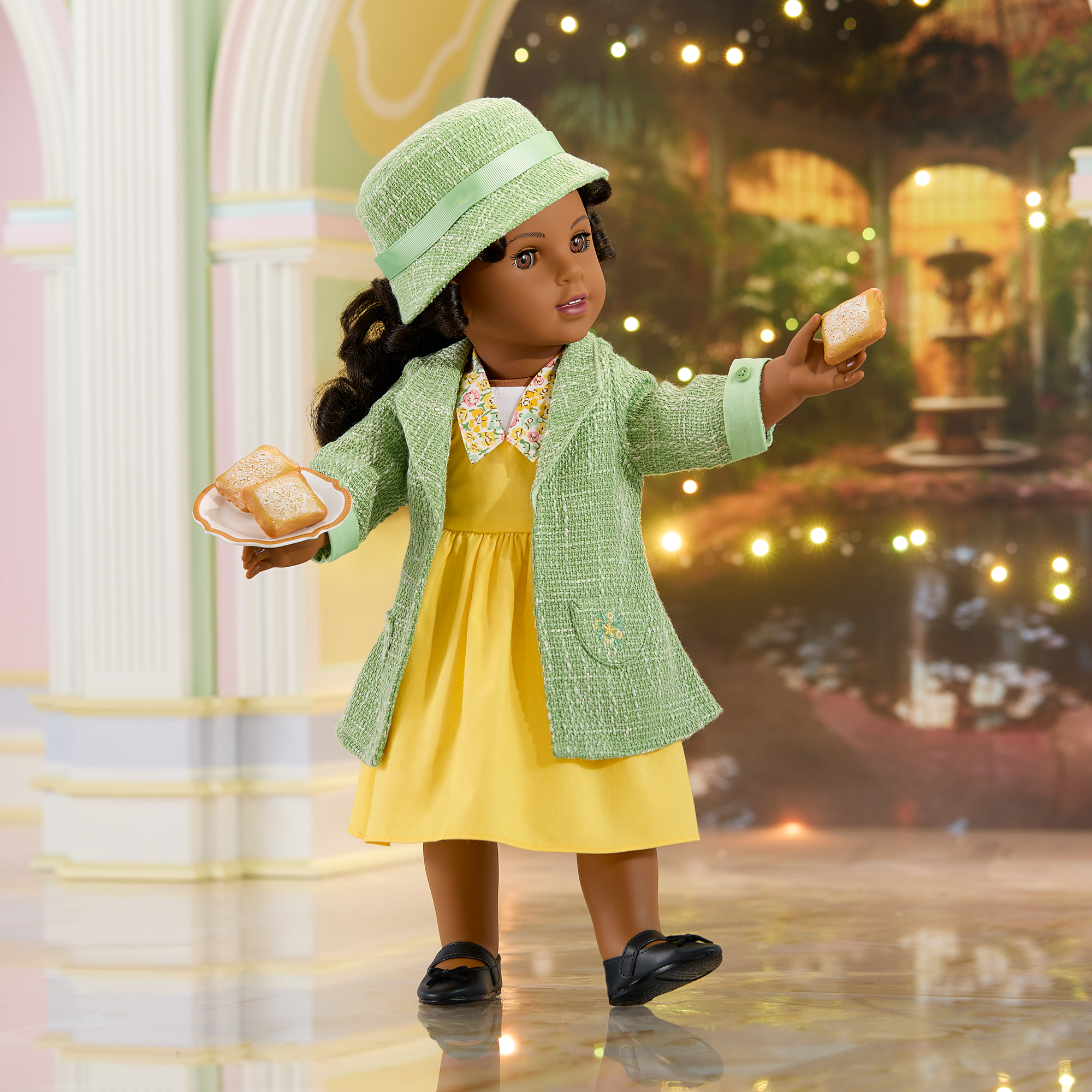 American Girl Disney Princess Tiana Work Dress & Accessories for 18-inch Dolls - Image 10