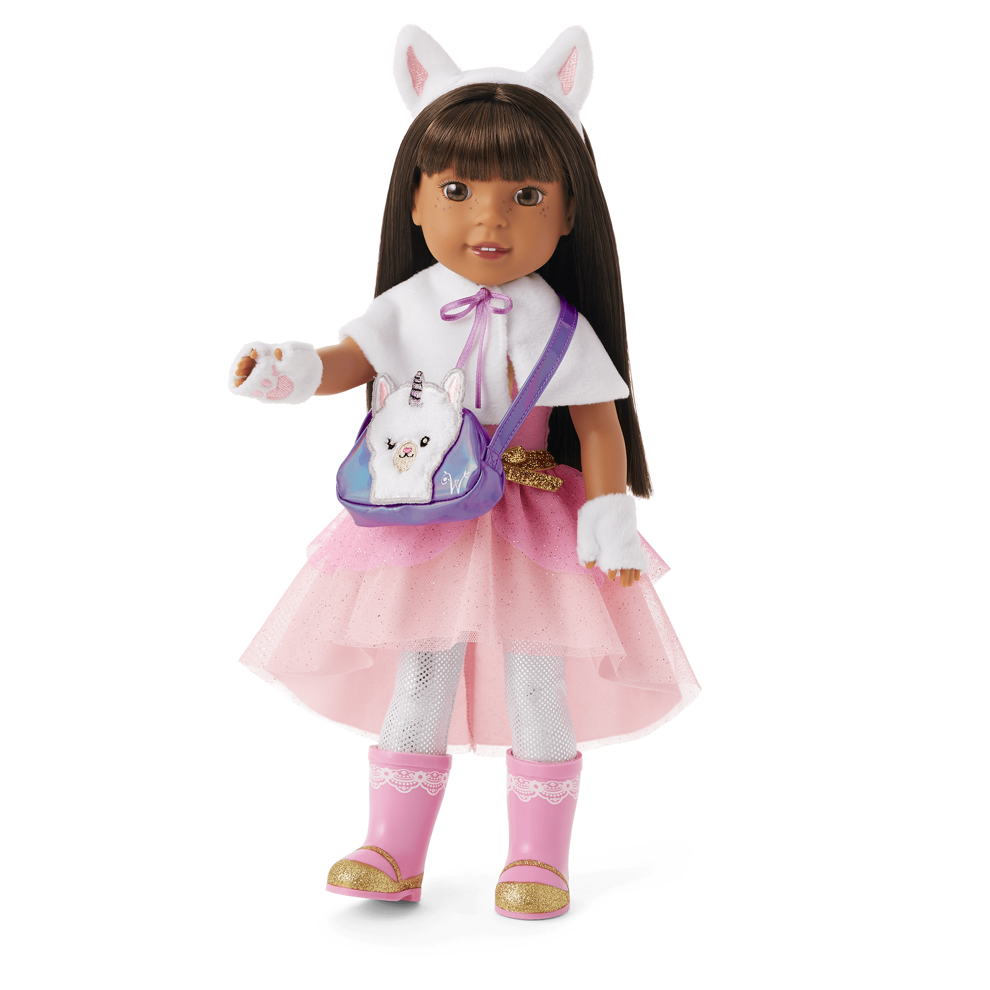 Magical Llamacorn Accessories for WellieWishers Dolls - Image 2