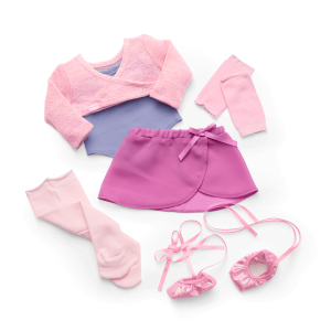 Pli?? Away Ballet Practice Outfit for 18-inch Dolls