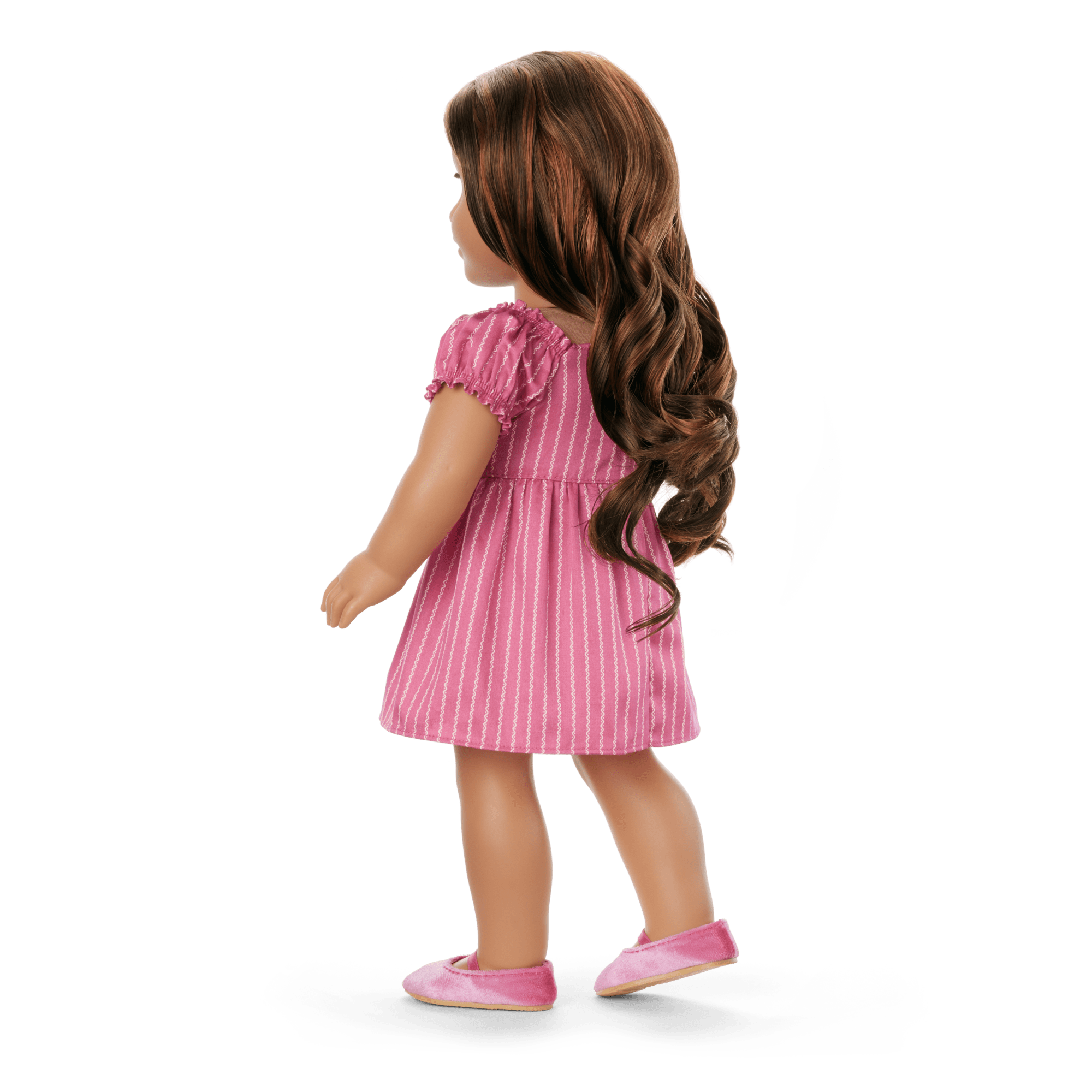 American Girl x Hill House Home Athena Nap Dress for 18-inch Dolls (Addy Print) - Image 3