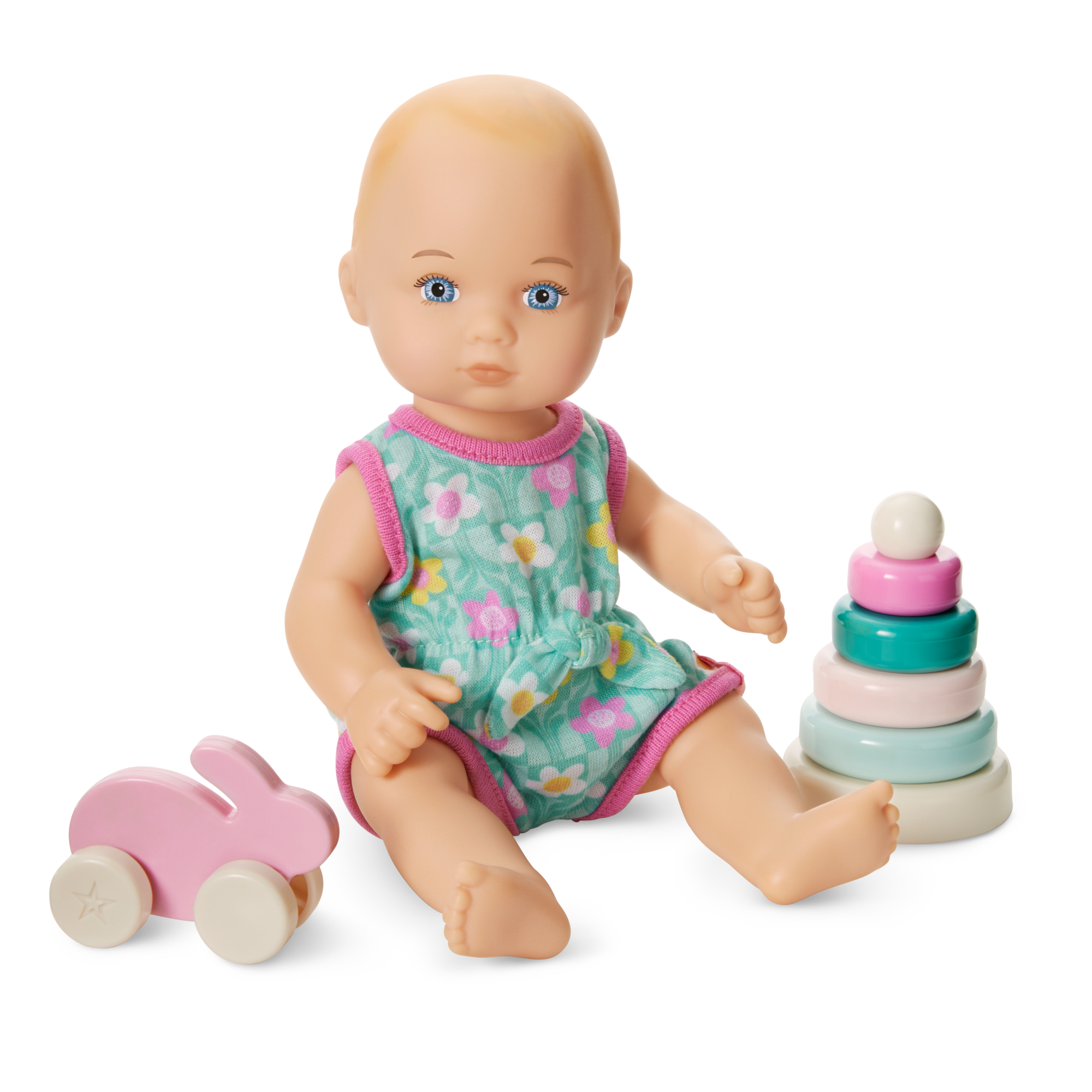 Little Bitty Baby Flower Romper & Play Set for 7.75-inch Dolls - Image 2