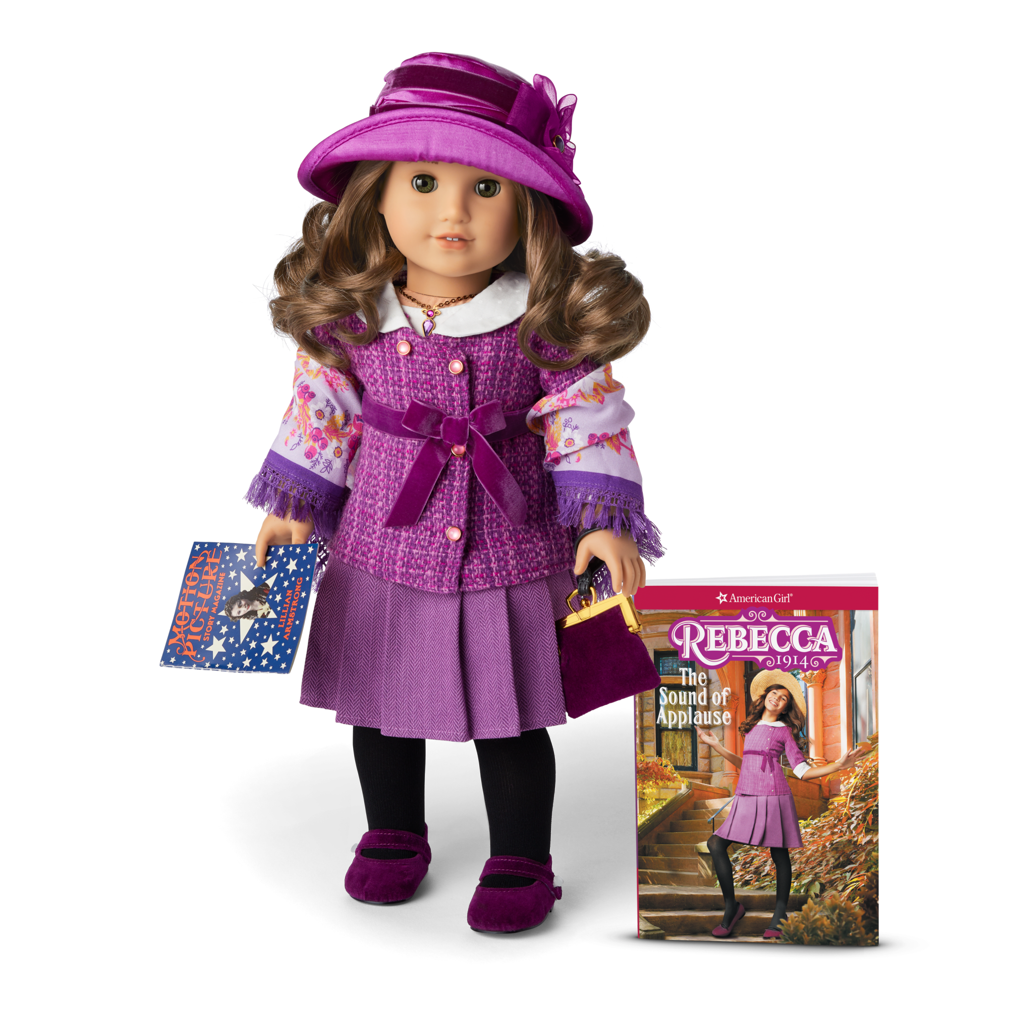 Rebecca Rubin 18-inch Doll. Book & Accessories (Historical Characters)