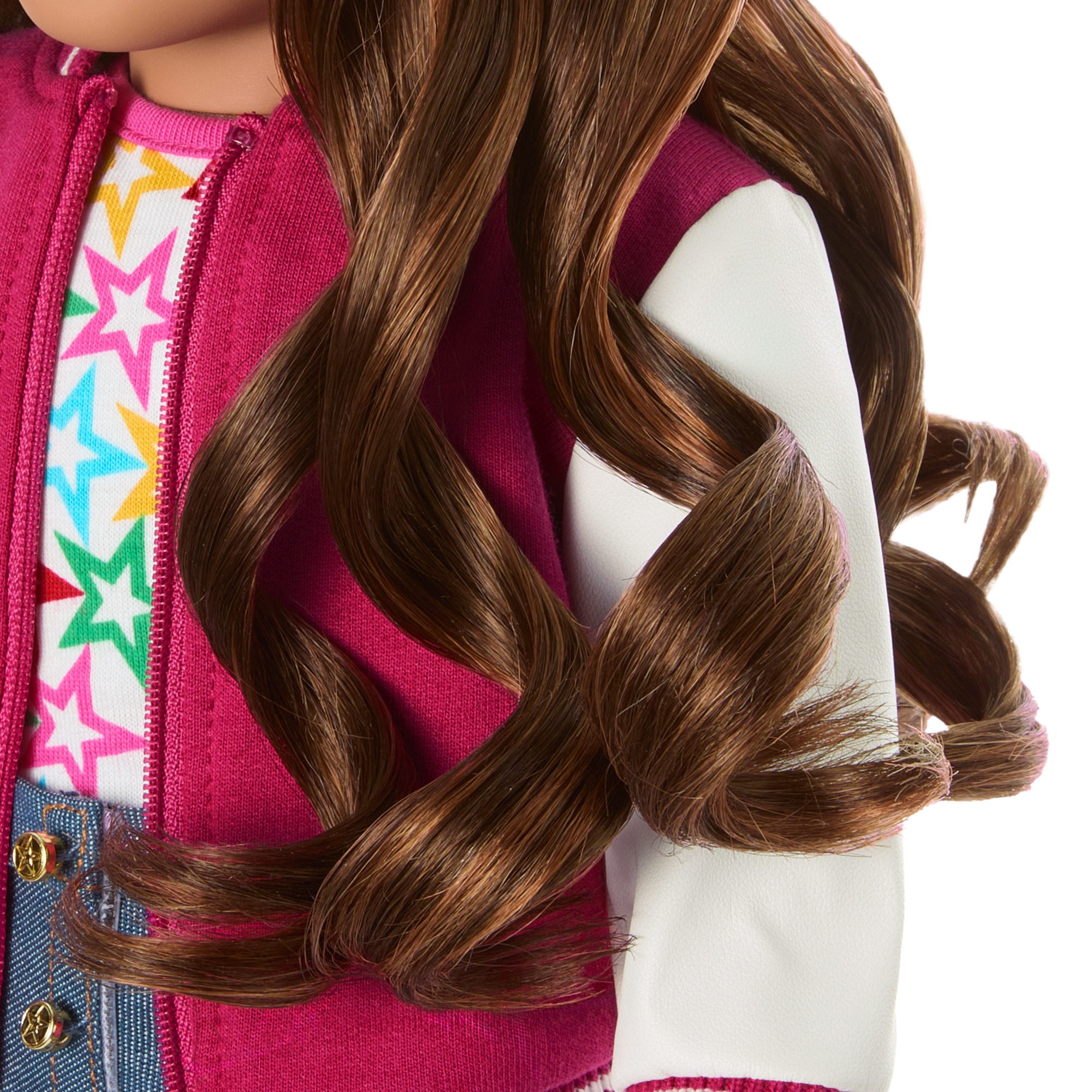 Truly Me 18-inch Doll #117 with wavy dark-brown hair - Image 5