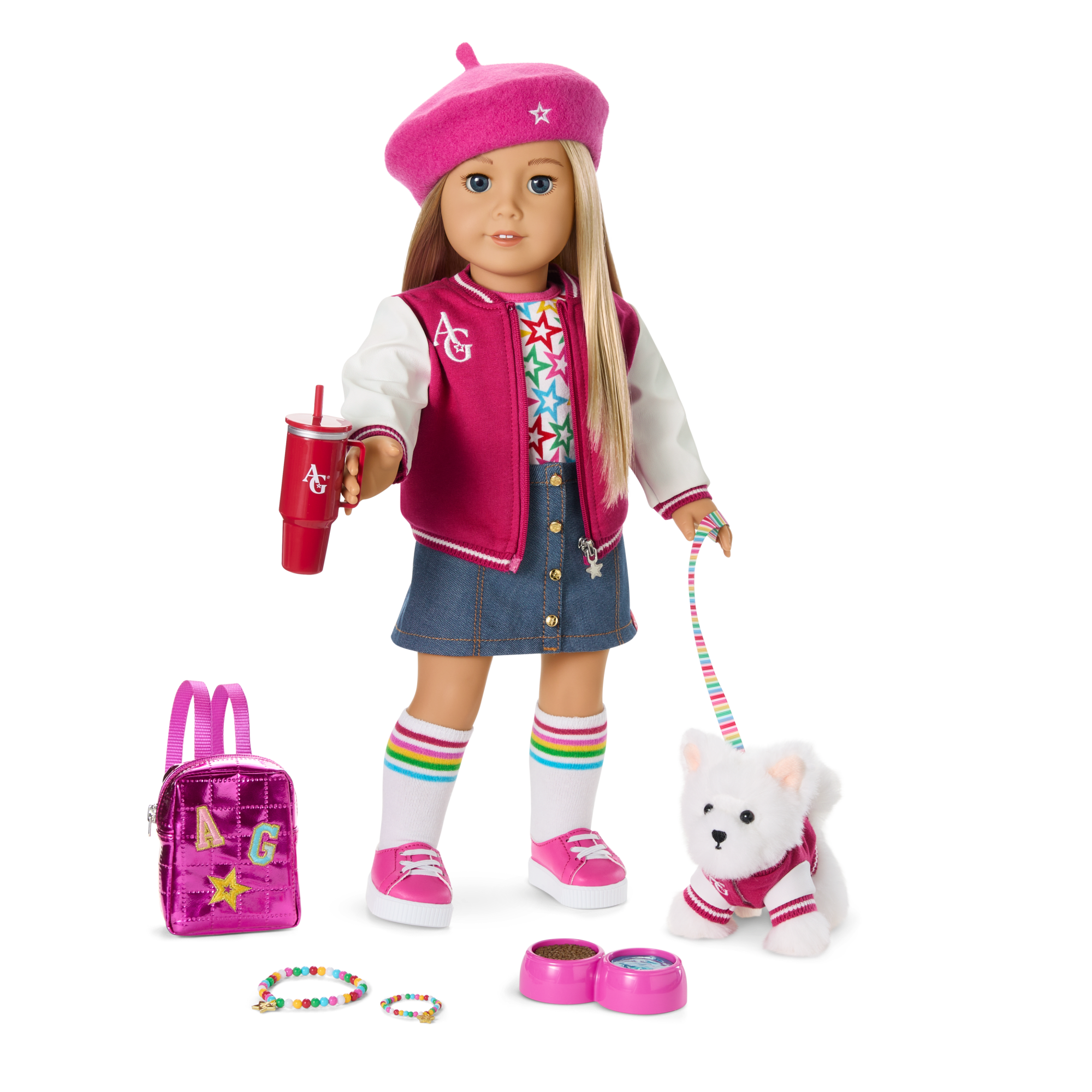 Truly Me 18-inch Doll #100 with straight layered blonde hair - Image 16