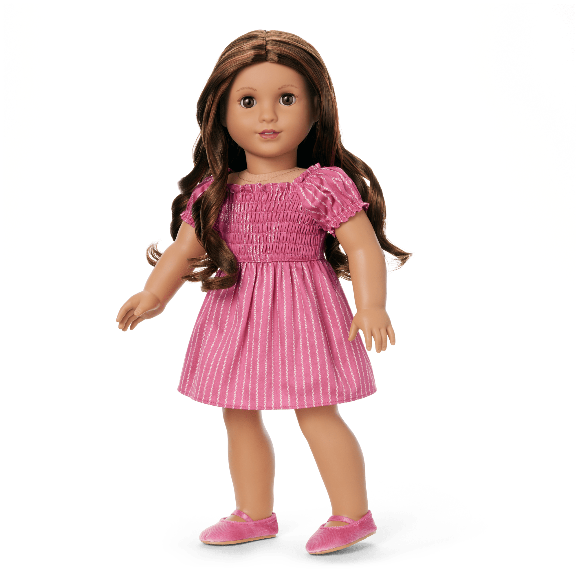 American Girl x Hill House Home Athena Nap Dress for 18-inch Dolls (Addy Print) - Image 2