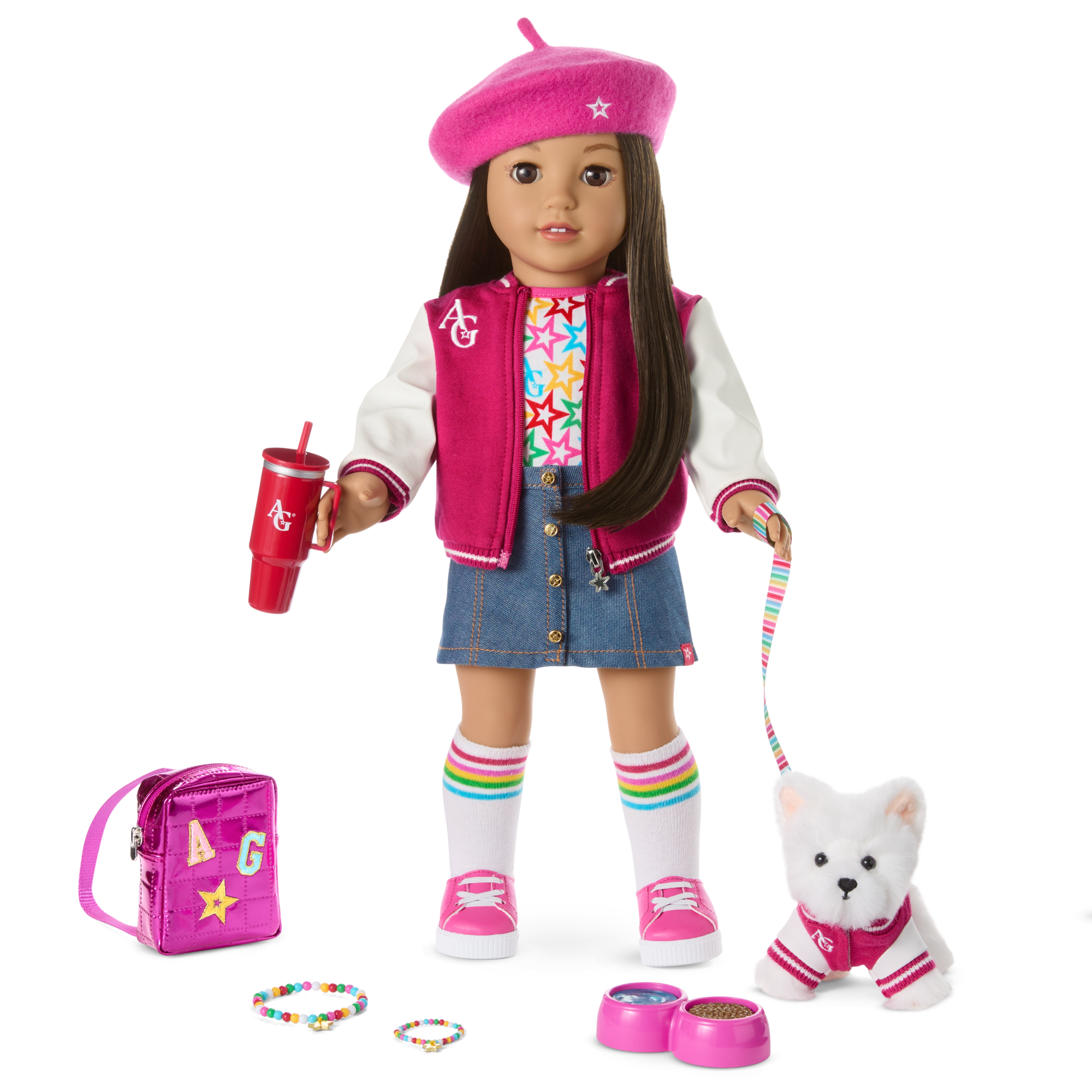 Truly Me 18-inch Doll #124 with straight black-brown hair - Image 16