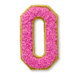 AG Letter O Stick-On Patch