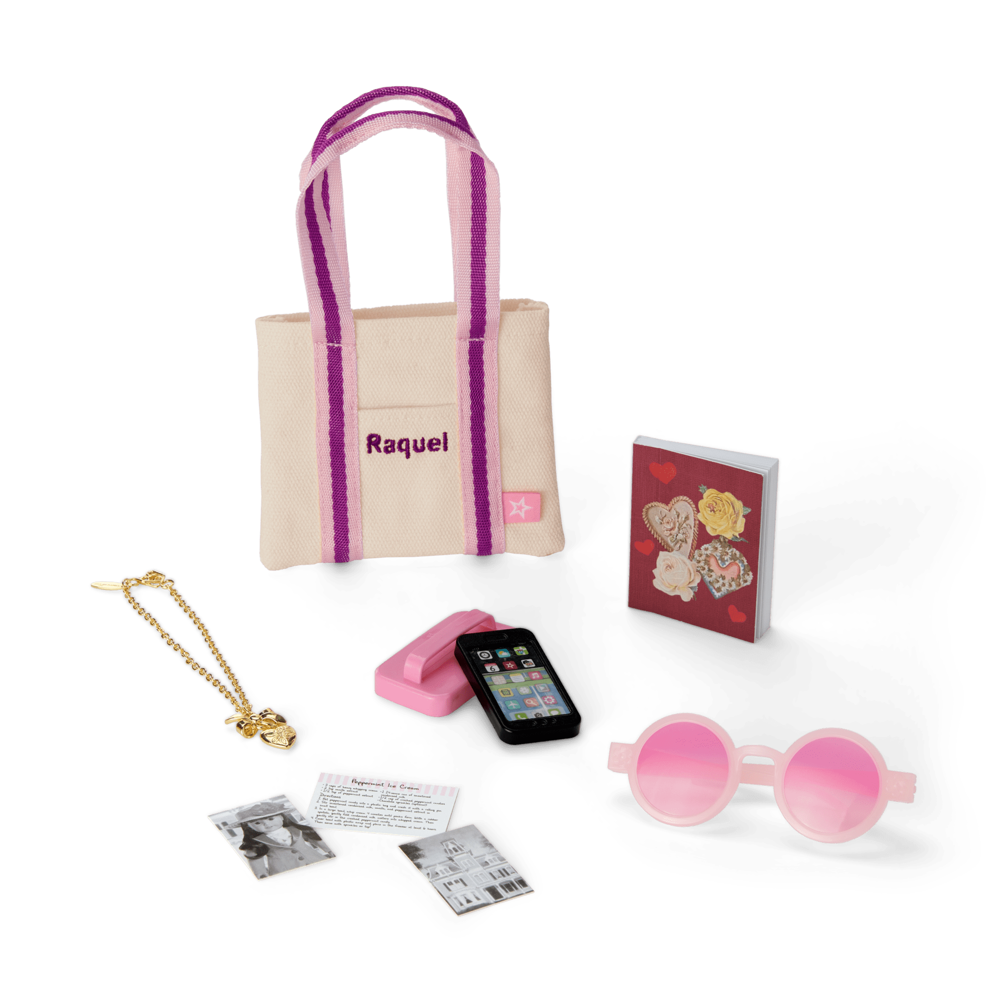 Raquel's Accessories for 18-inch Dolls (Girl of the Year 2026)