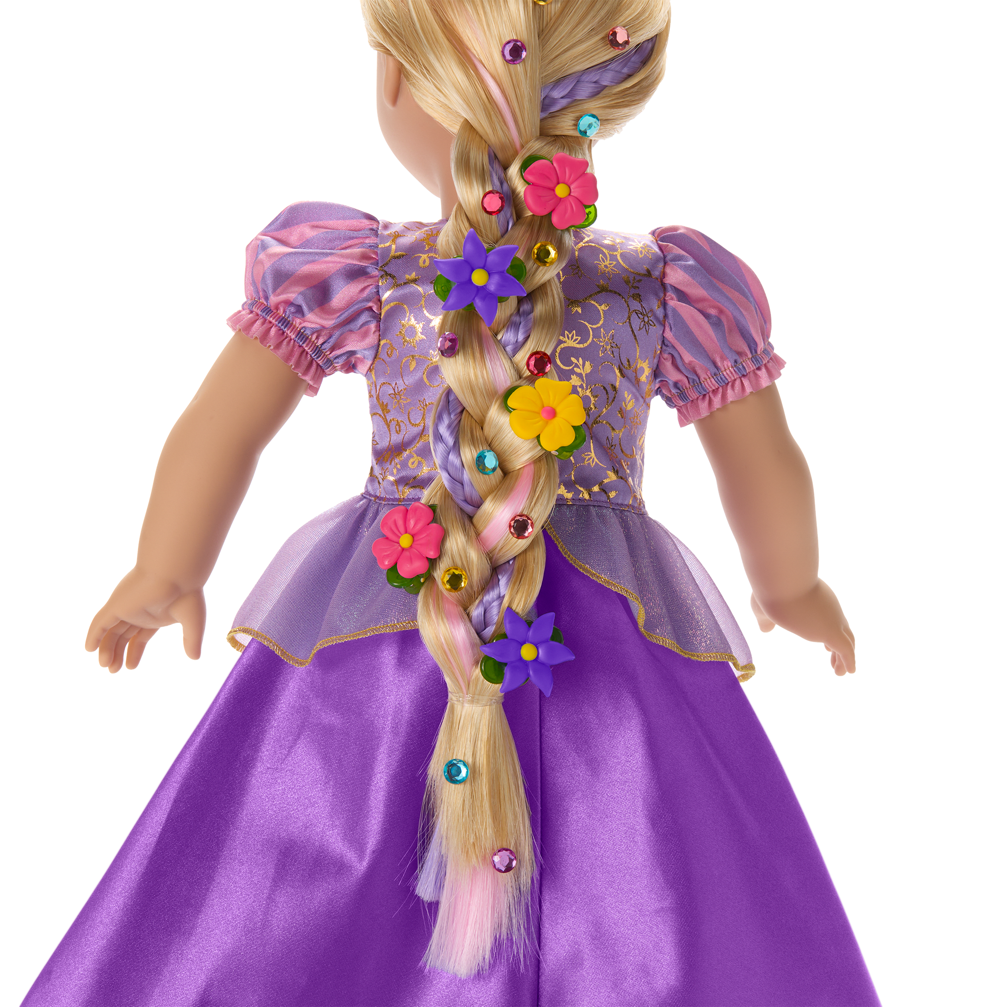 American Girl Disney Princess Rapunzel Hair Accessories for 18-inch Dolls - Image 6