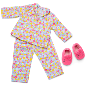 Isabel's Floral Dreams Pajamas for 18-inch Dolls (Historical Characters)