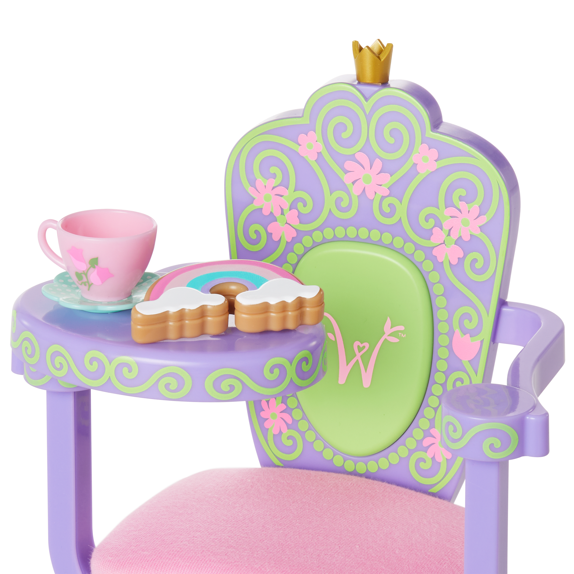 Ready to Be Royal Desk Set for WellieWishers Dolls - Image 4
