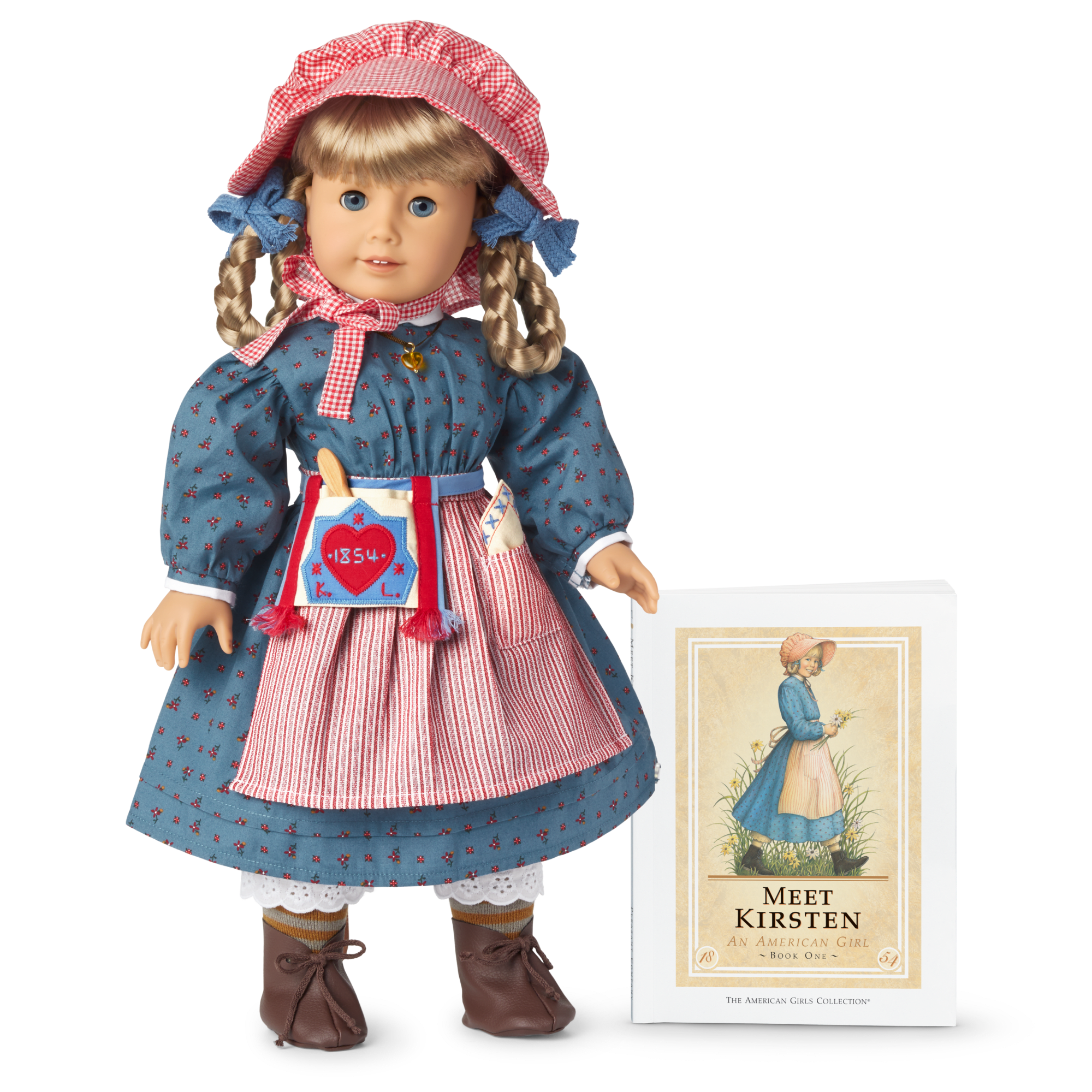 Kirsten Larson 18-inch Doll. Book & Accessories (Historical Characters)