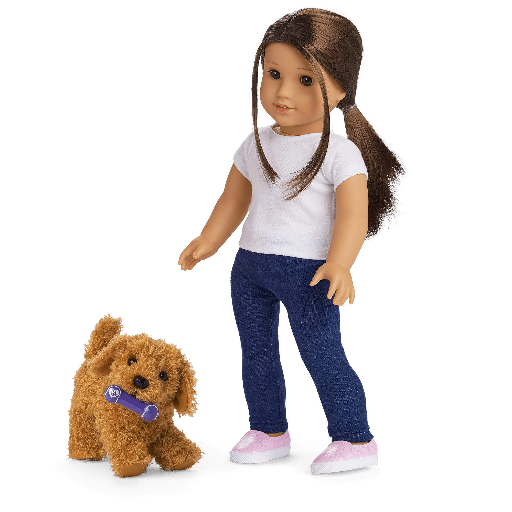 Daffodil Doodle Dog for 18-inch Dolls - Image 4