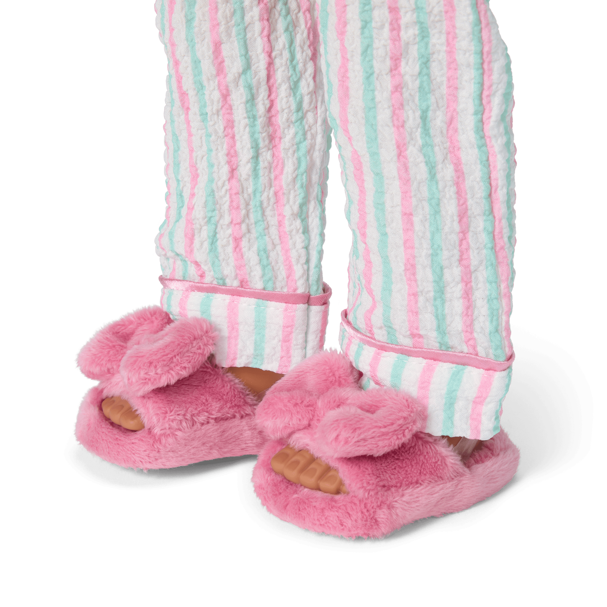 Raquel's Coastal Stripes Pajamas for 18-inch Dolls (Girl of the Year 2026) - Image 6
