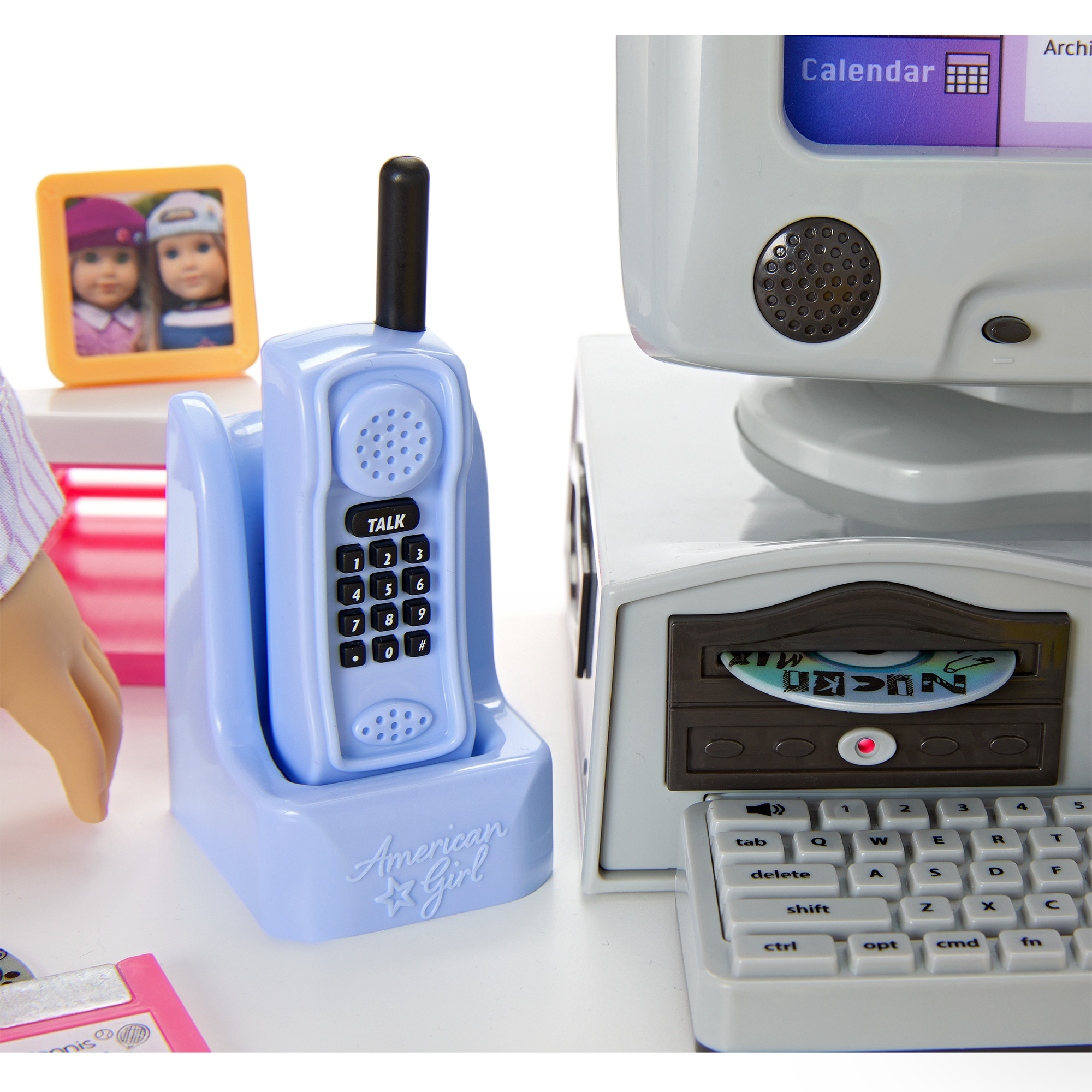 Isabel & Nicki's Computer & Desk Set for 18-inch Dolls (Historical Characters) - Image 3