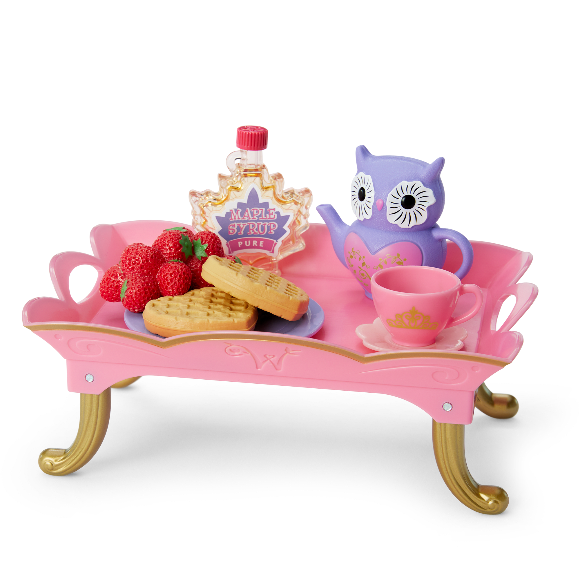 Breakfast in Bed Tray for WellieWishers Dolls