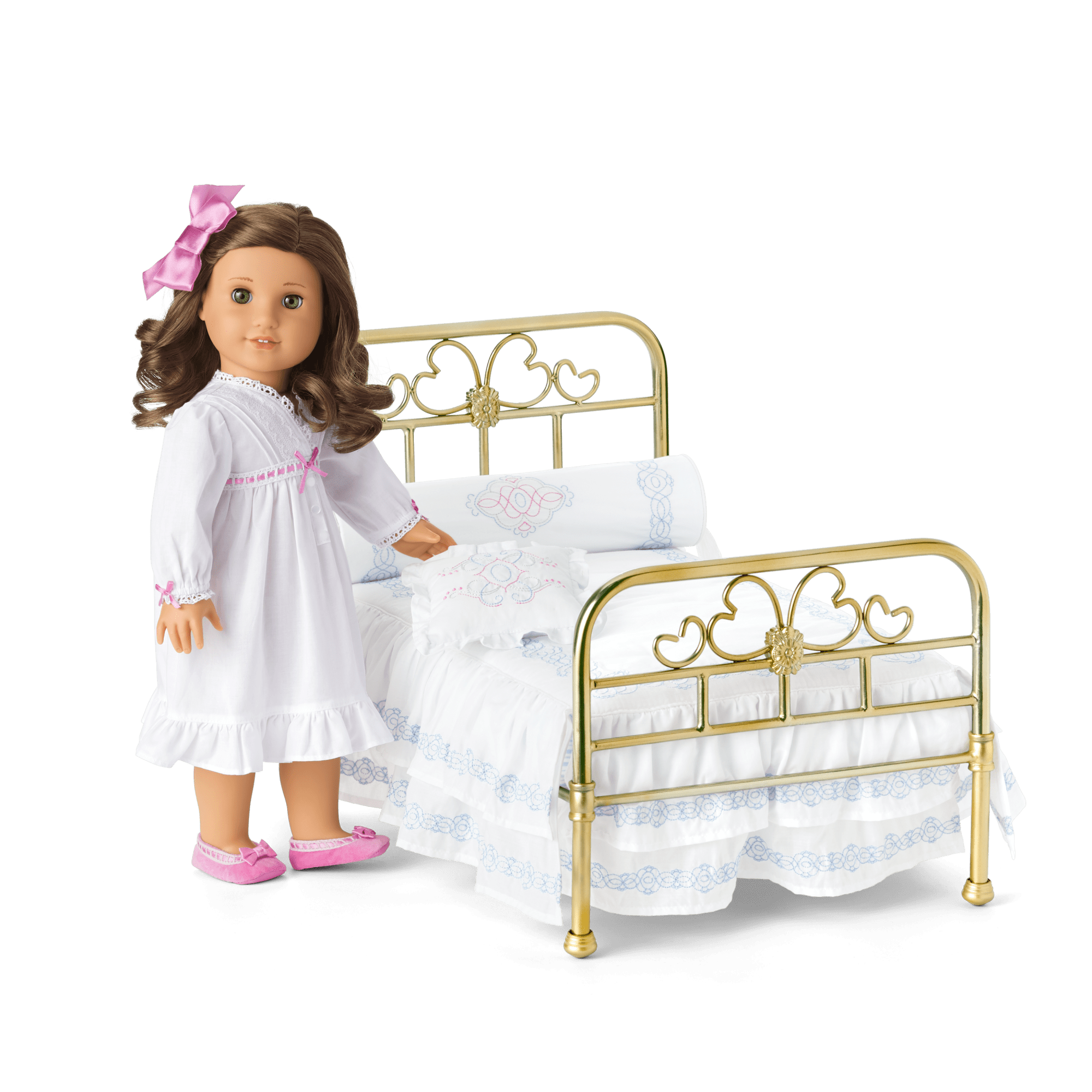Rebecca's Bed & Bedding for 18-inch Dolls (Historical Characters) - Image 2