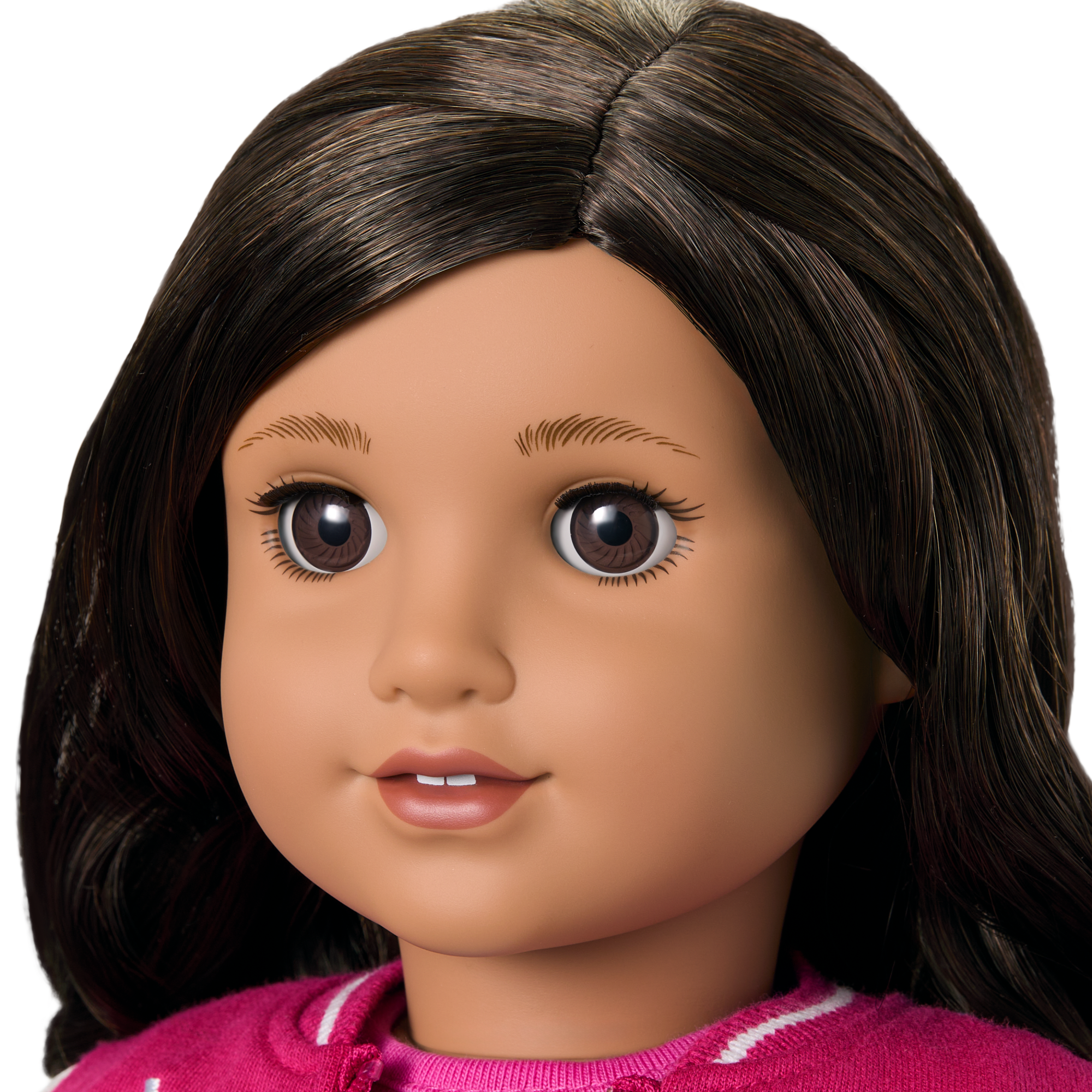 Truly Me 18-inch Doll #108 with curly black-brown hair - Image 4