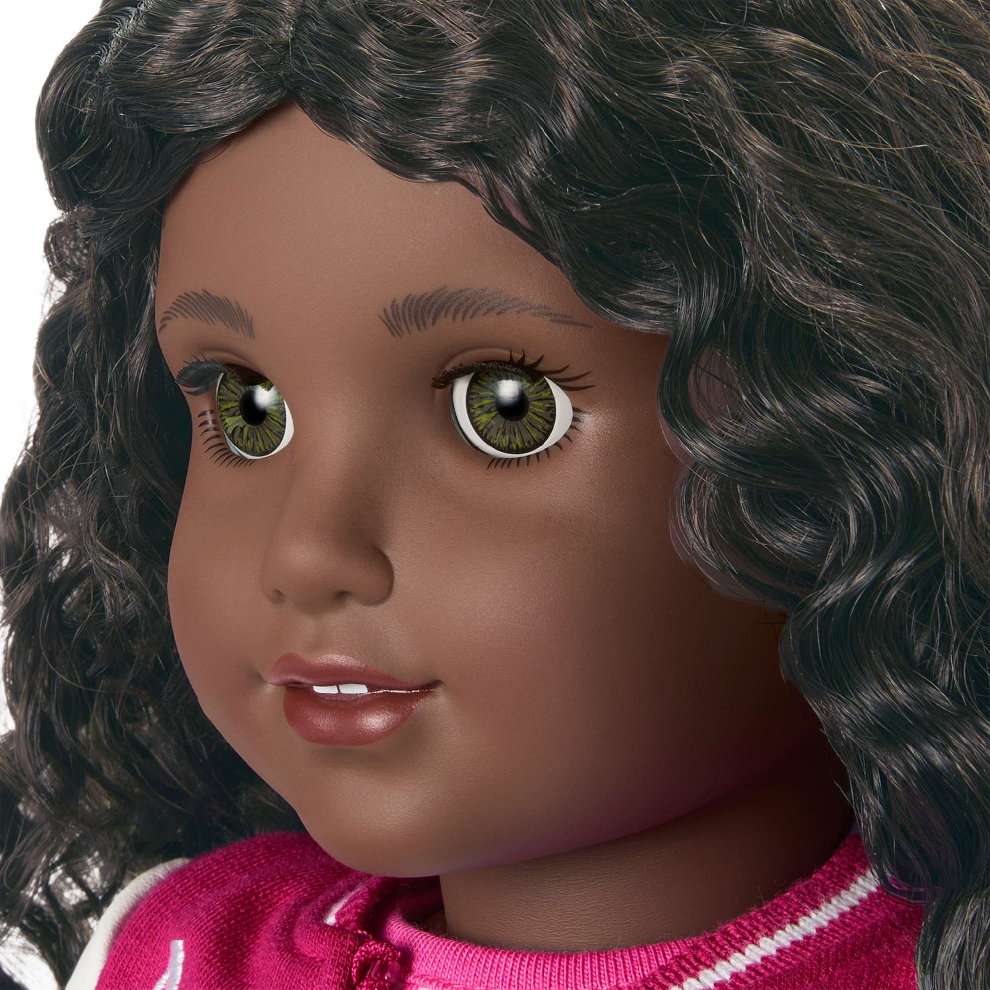 Truly Me 18-inch Doll #127 with curly dark-brown hair - Image 4
