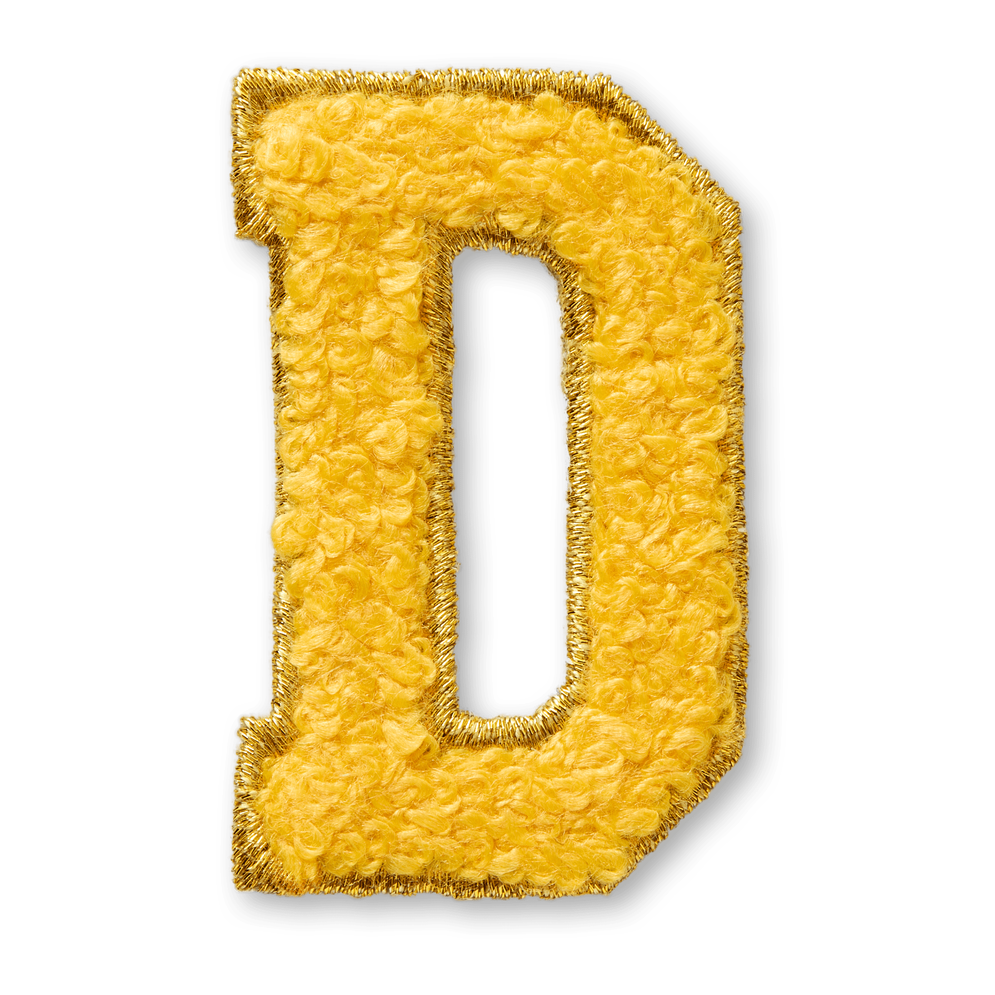 AG Letter D Stick-On Patch