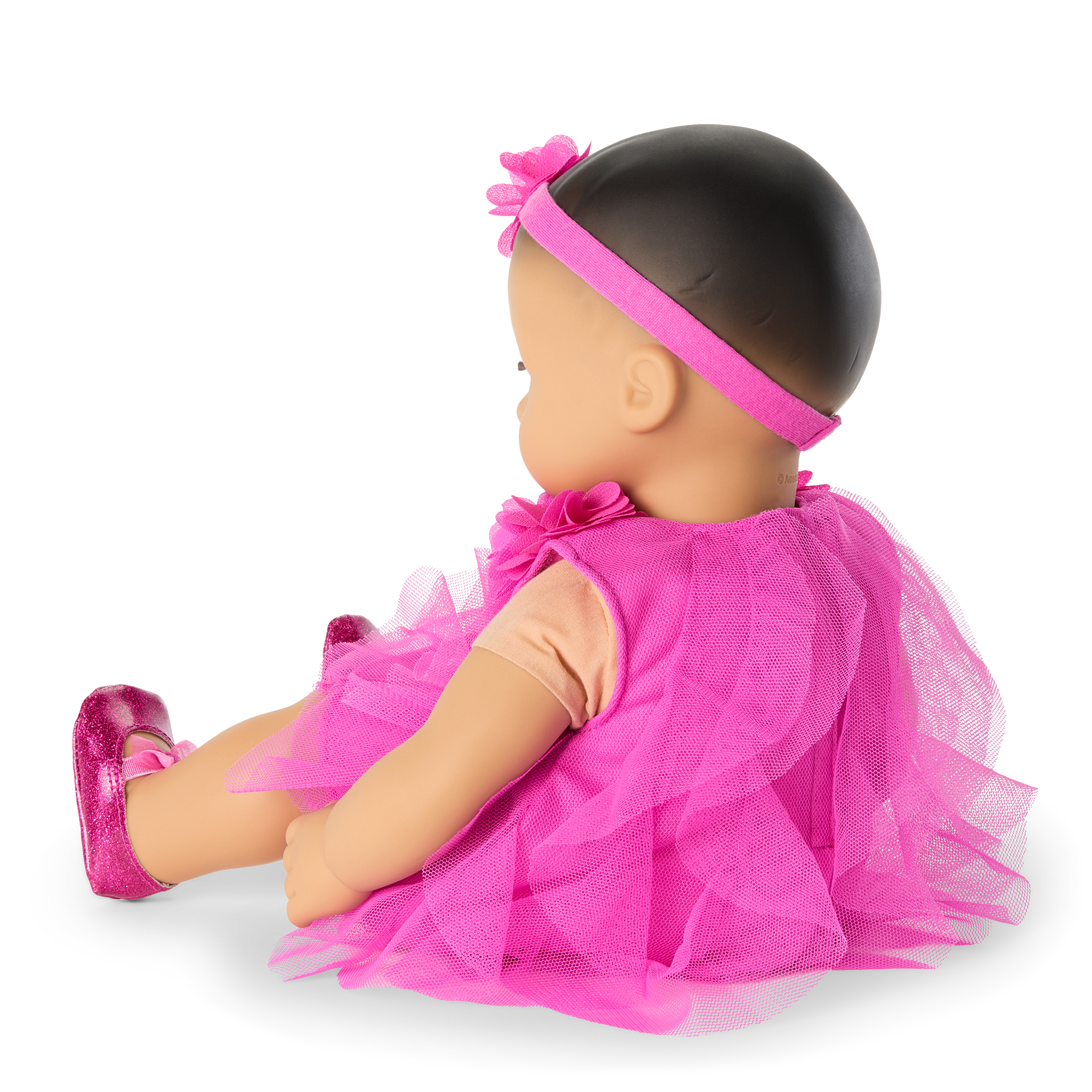 Party-Pink Birthday Dresses for Little Girls & Bitty Baby Dolls - Image 7