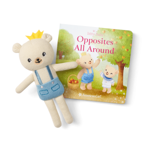Bitty's Bear Friend & Opposites All Around Board Book