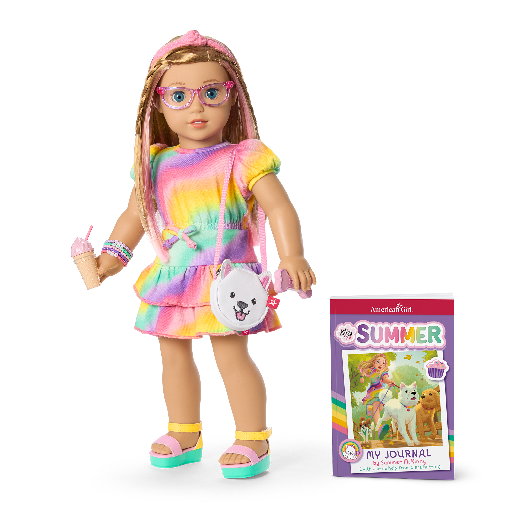 Summer McKinny Doll. Journal & Accessories (Girl of the Year 2025)