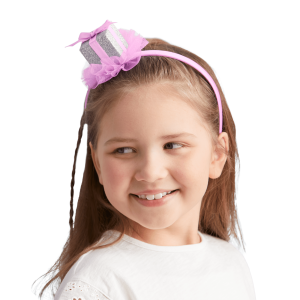 Happy Birthday Present Headband for Girls