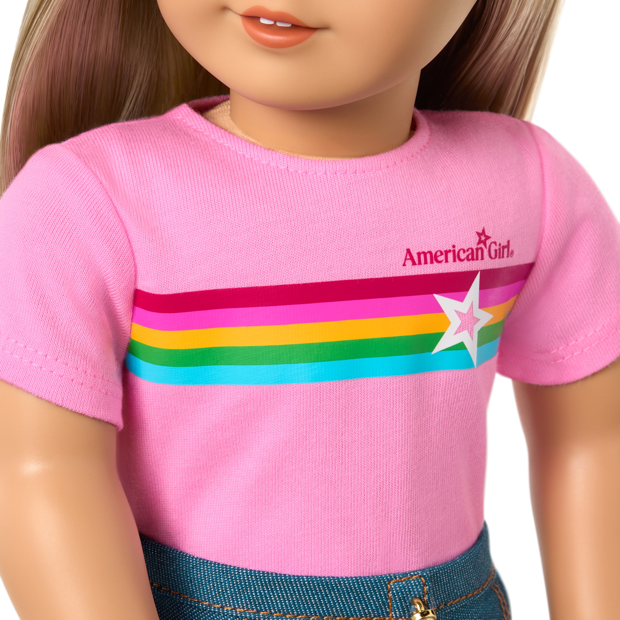 Truly Me 18-inch Doll #100 with straight layered blonde hair - Image 11