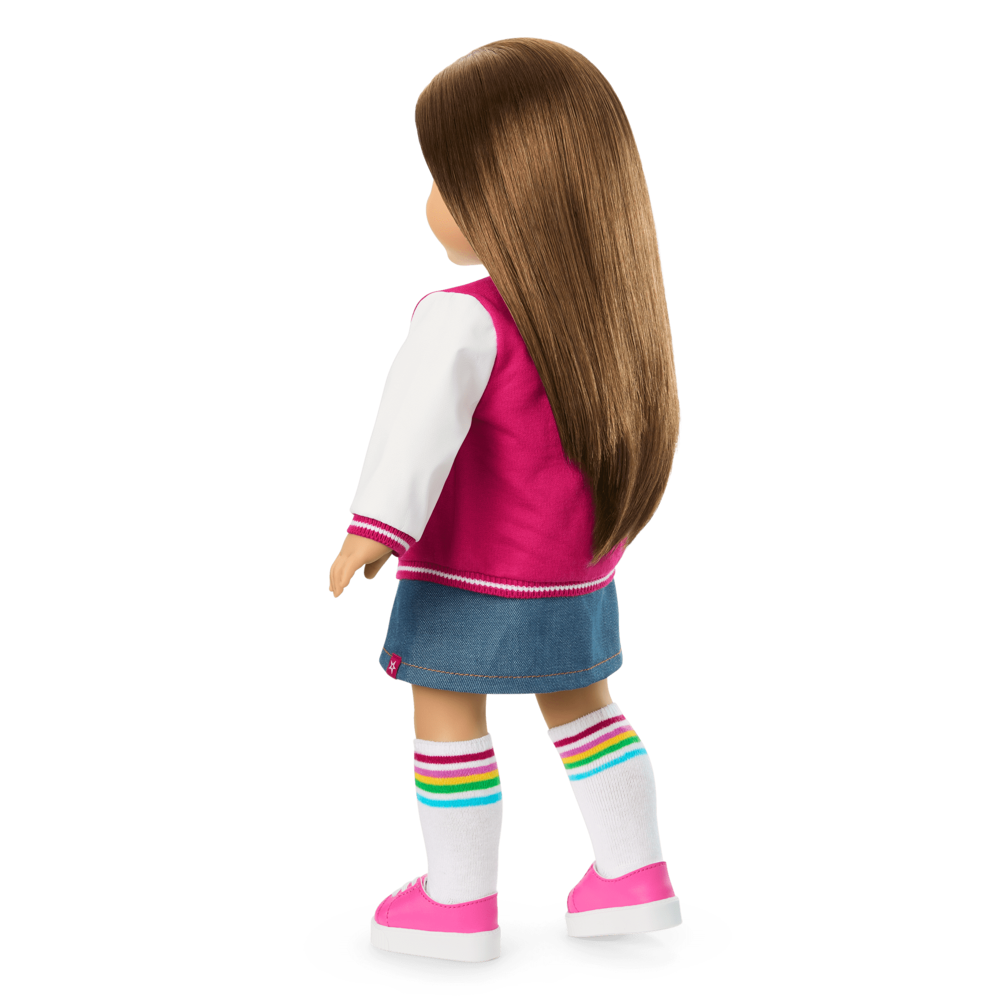 Truly Me 18-inch Doll #107 with straight brown hair - Image 3