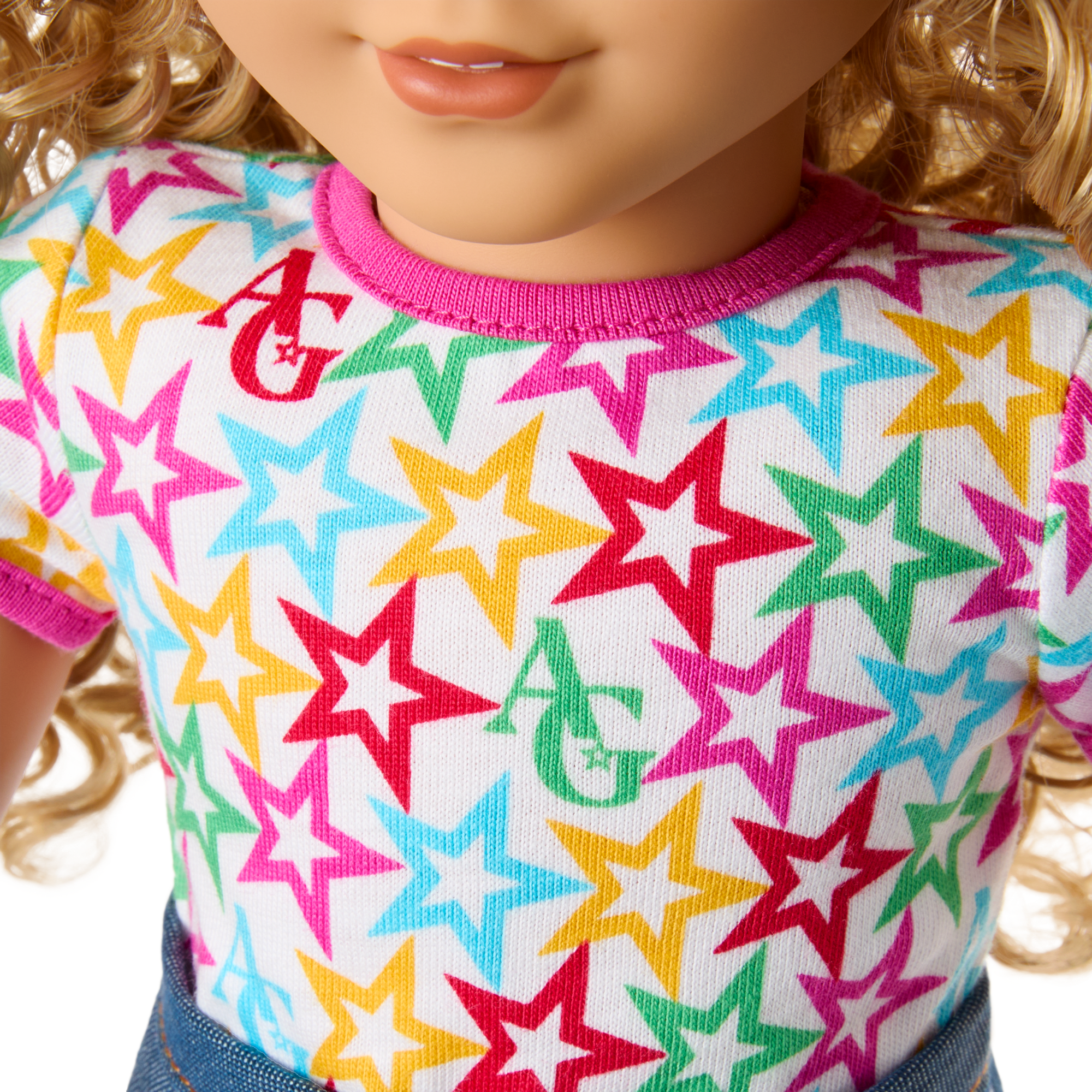 Truly Me 18-inch Doll #115 with curly blonde hair - Image 7