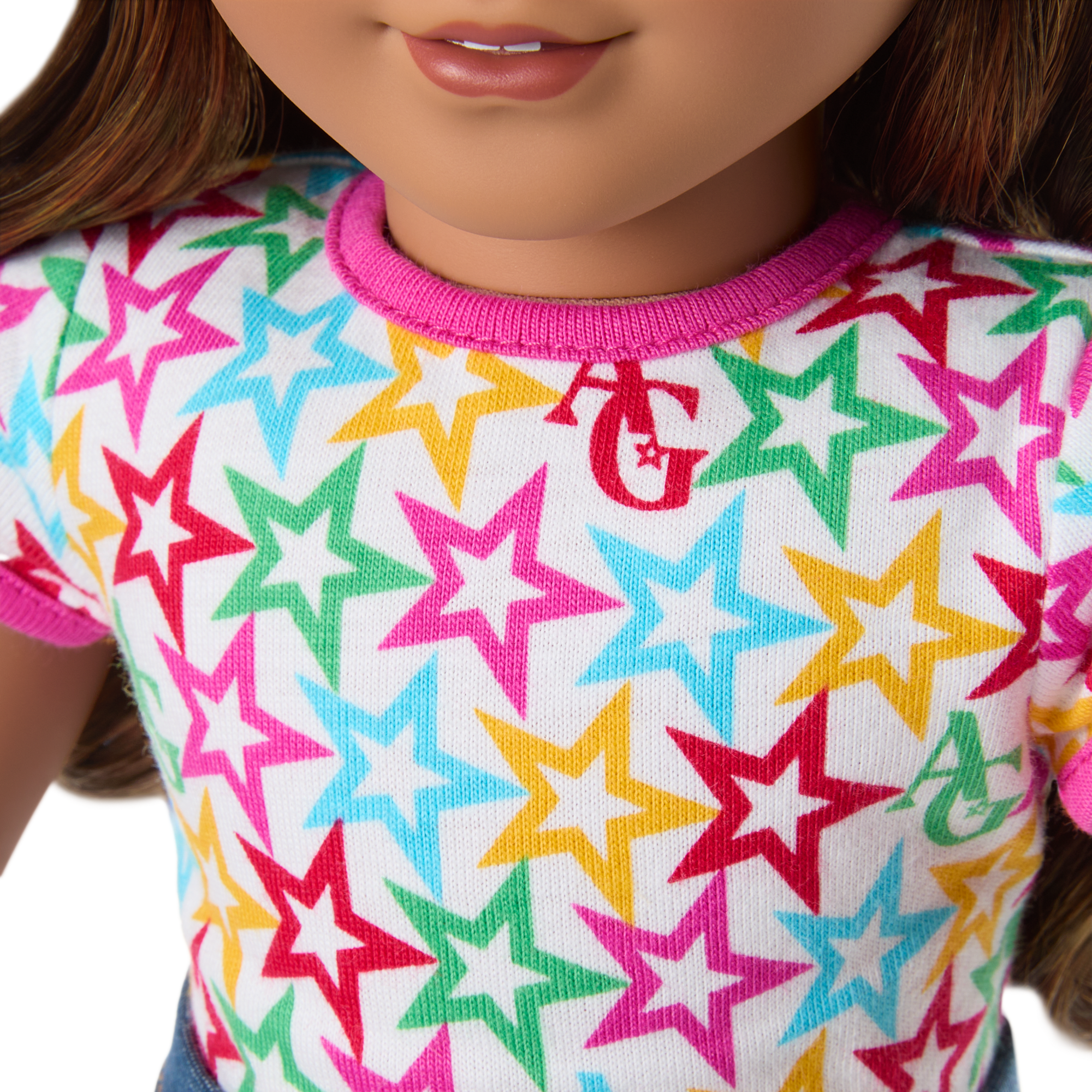 Truly Me 18-inch Doll #117 with wavy dark-brown hair - Image 7