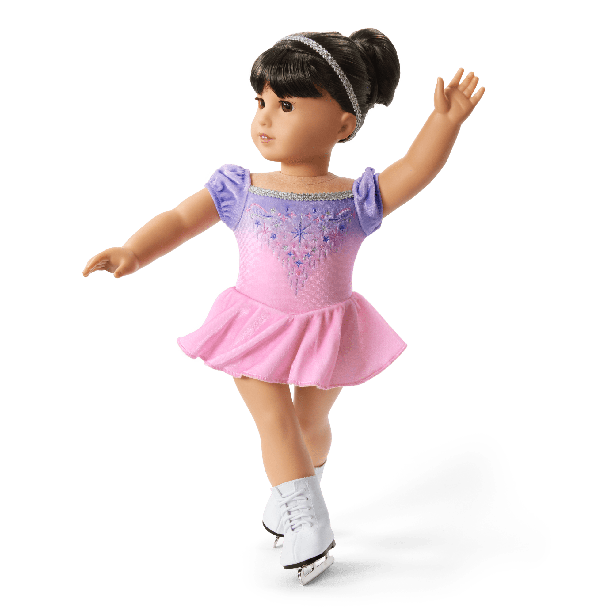 Spin in Style Figure-Skating Outfit for 18-inch Dolls - Image 8