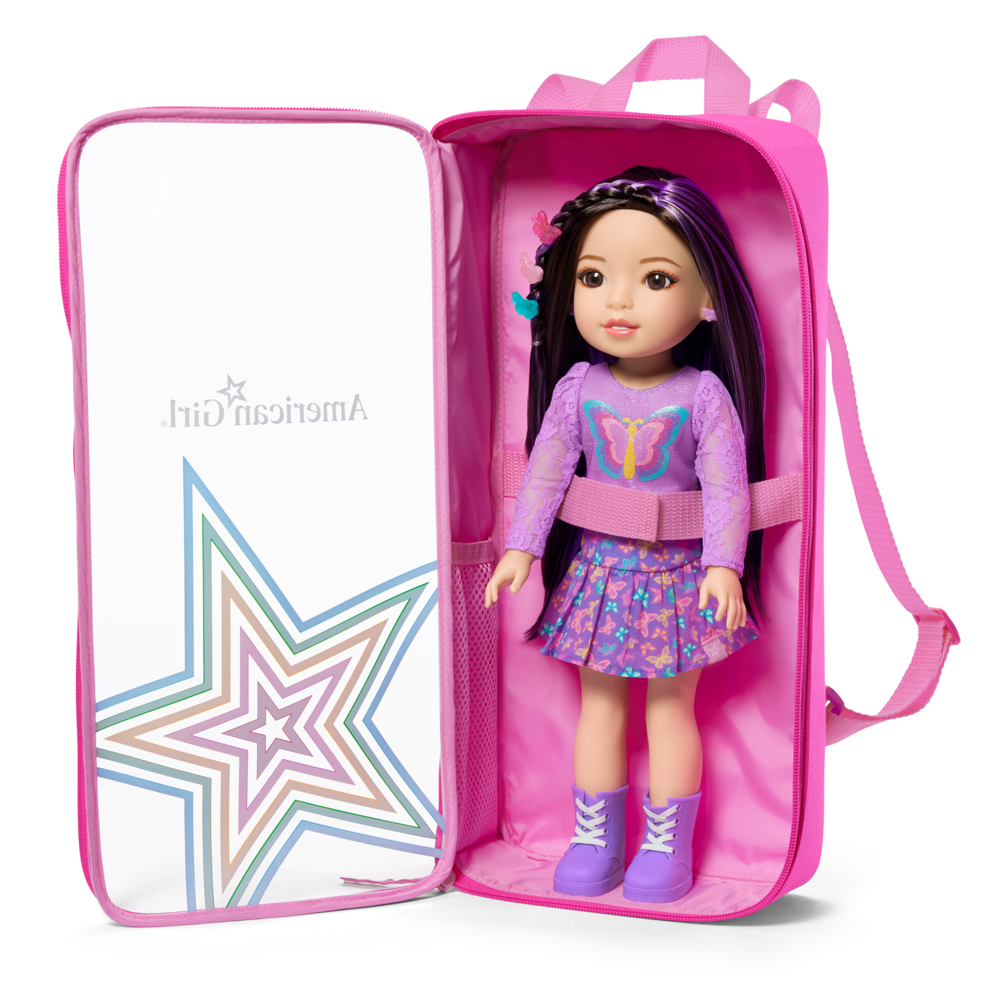 AG Sisters Jozette Doll. Book & Doll Carrier - Image 8