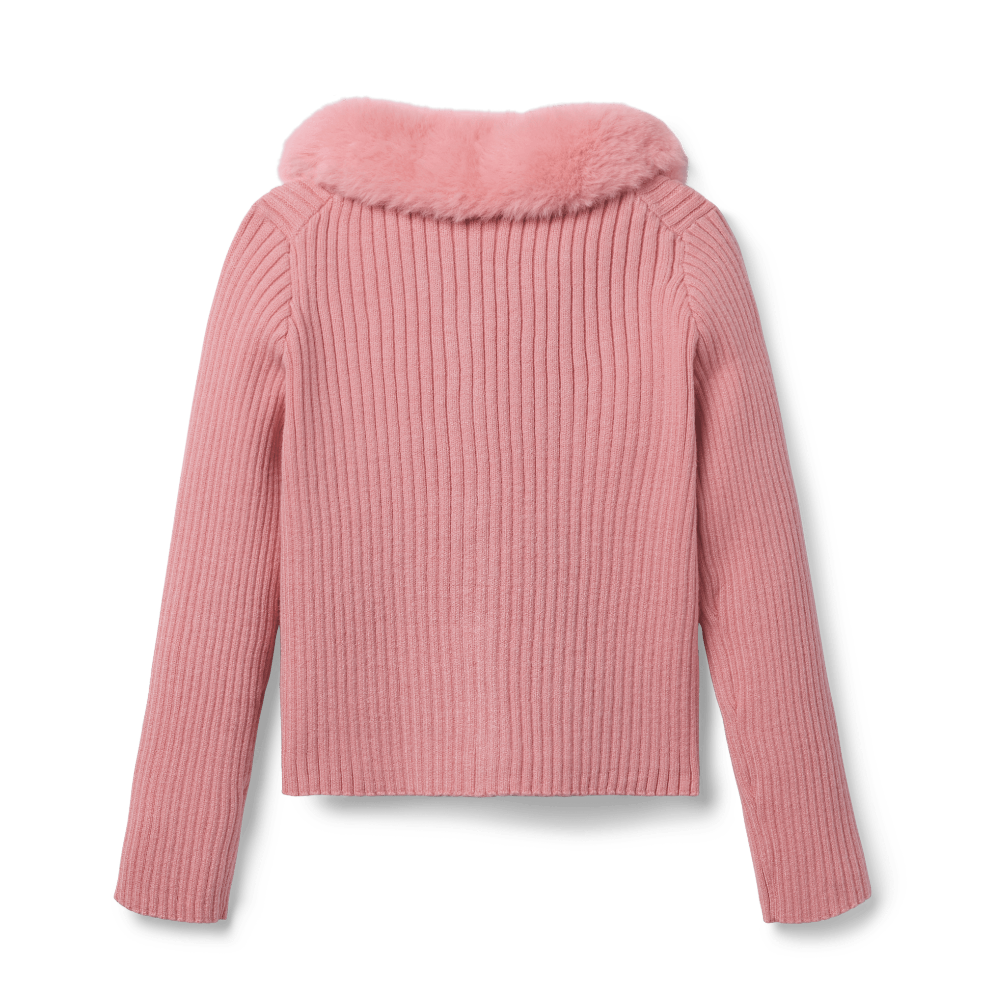 American Girl x Janie and Jack Rosy Ribbed Cardigan for Girls - Image 5