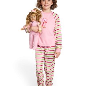 Courtney's Strawberry Shortcake PJs for Girls & 18-inch Dolls (Historical Characters)