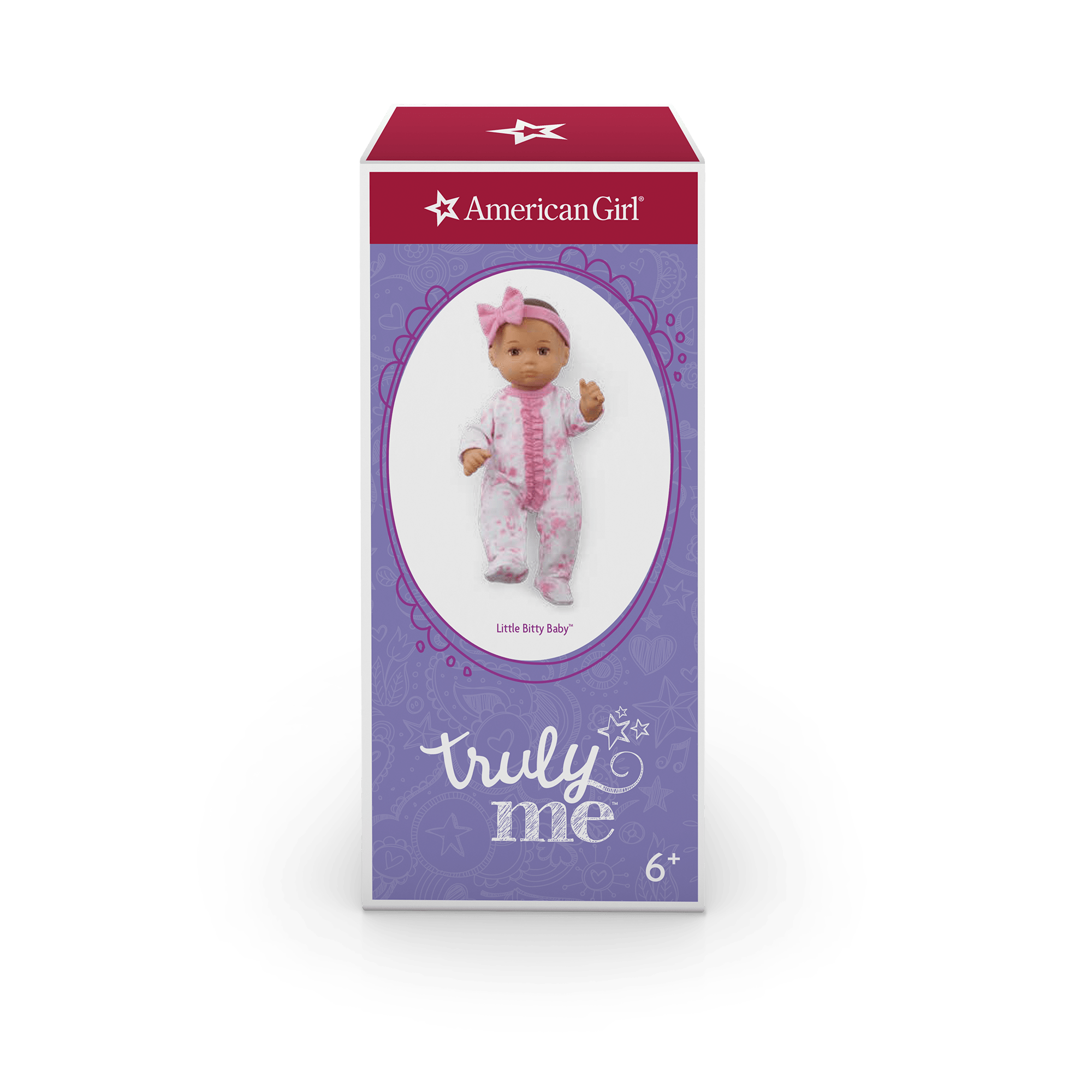 Little Bitty Baby 7.75-inch Doll with brown hair - Image 6