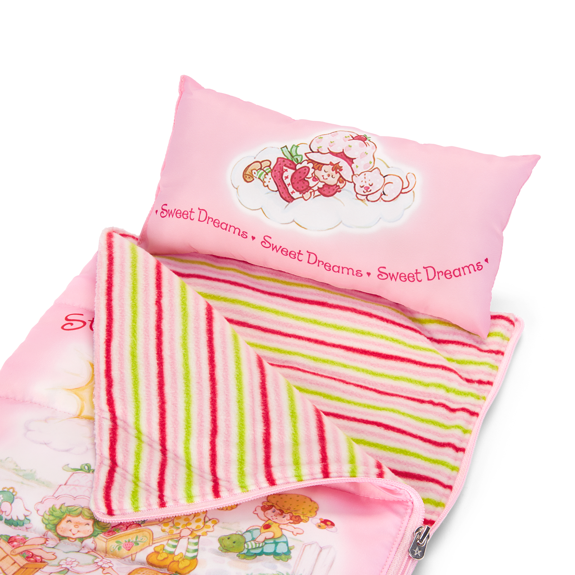 Courtney's Strawberry Shortcake Sleeping Bag & PJs for 18-inch Dolls (Historical Characters) - Image 8