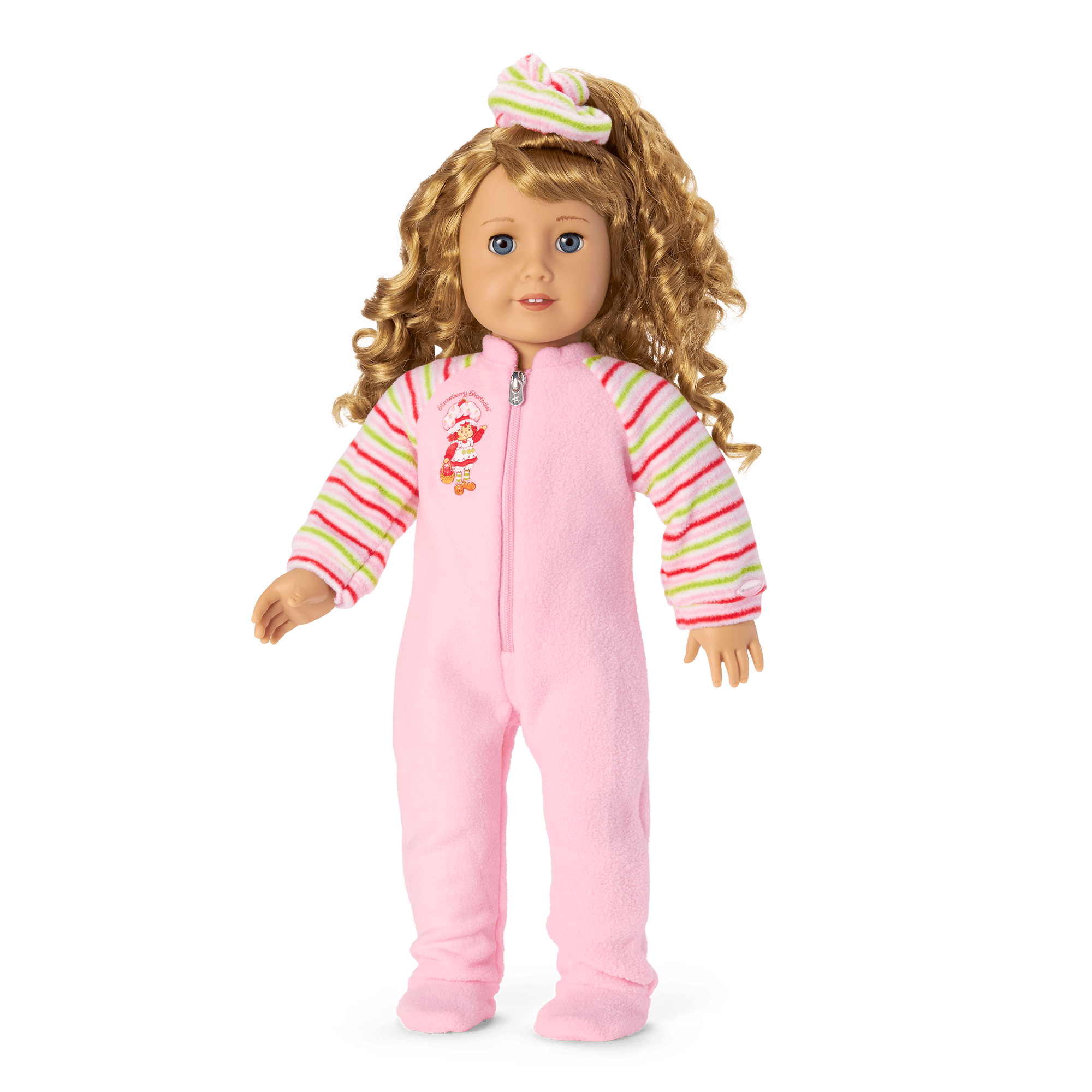 Courtney's Strawberry Shortcake PJs for Girls & 18-inch Dolls (Historical Characters) - Image 7