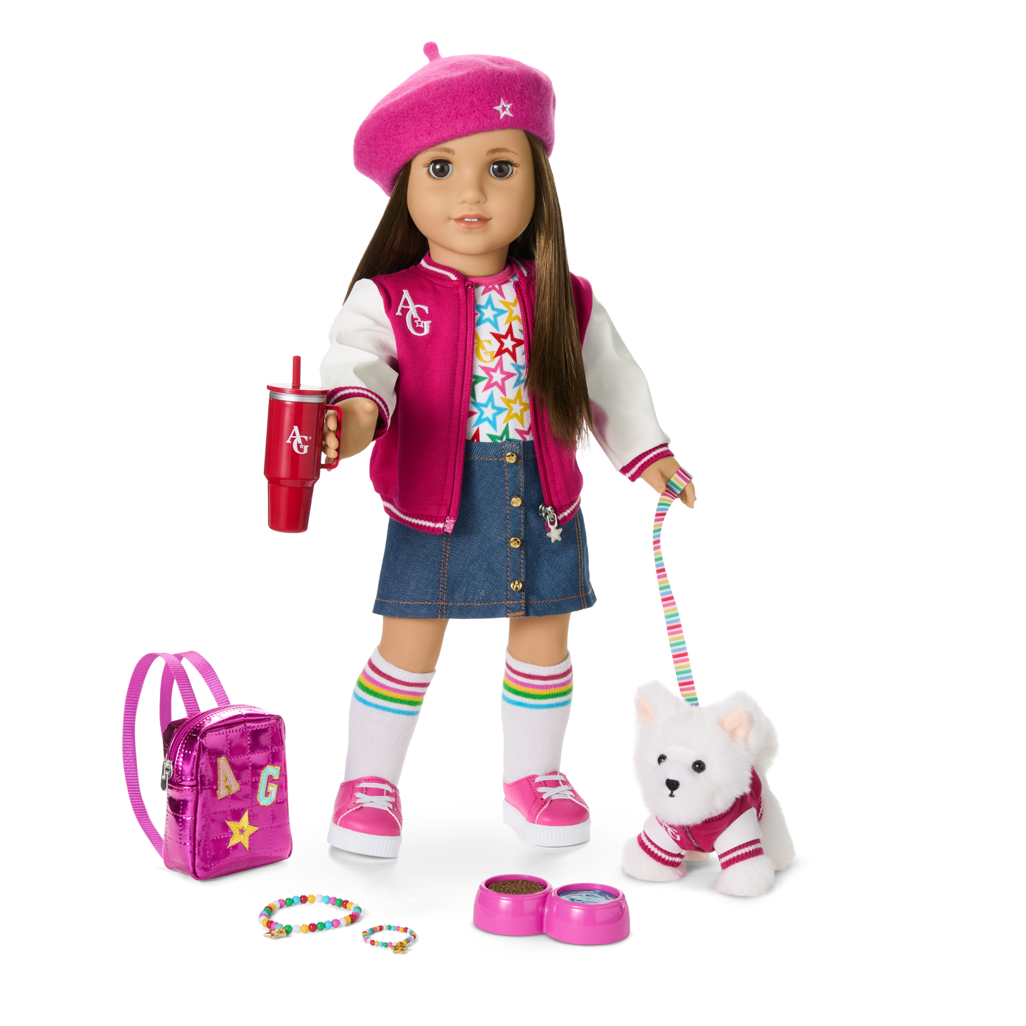 Truly Me 18-inch Doll #107 with straight brown hair - Image 16