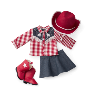 Maryellen's Cowgirl Costume for 18-inch Dolls (Historical Characters)