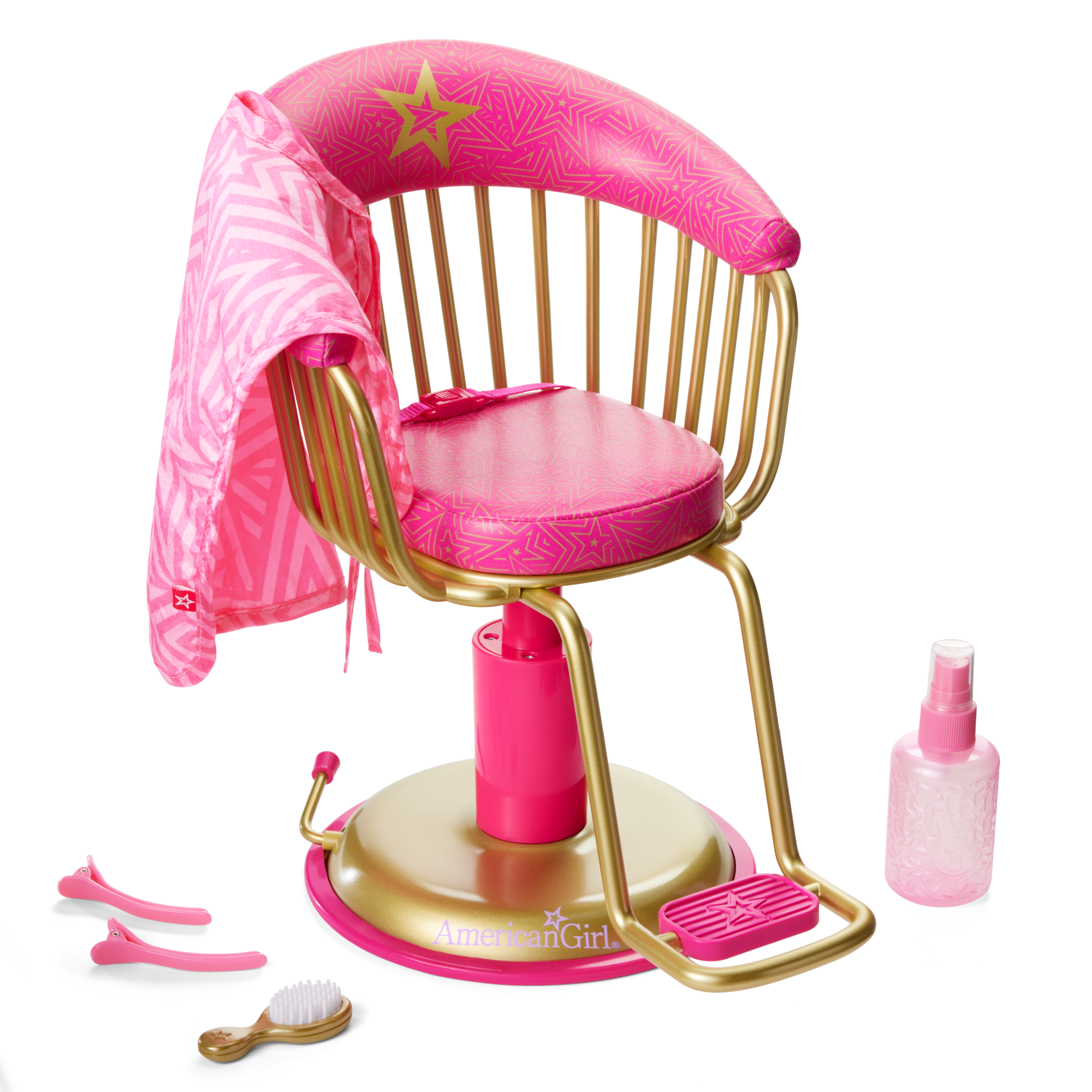 Long Hair Looks by Truly Me Salon Chair for 18-inch Dolls