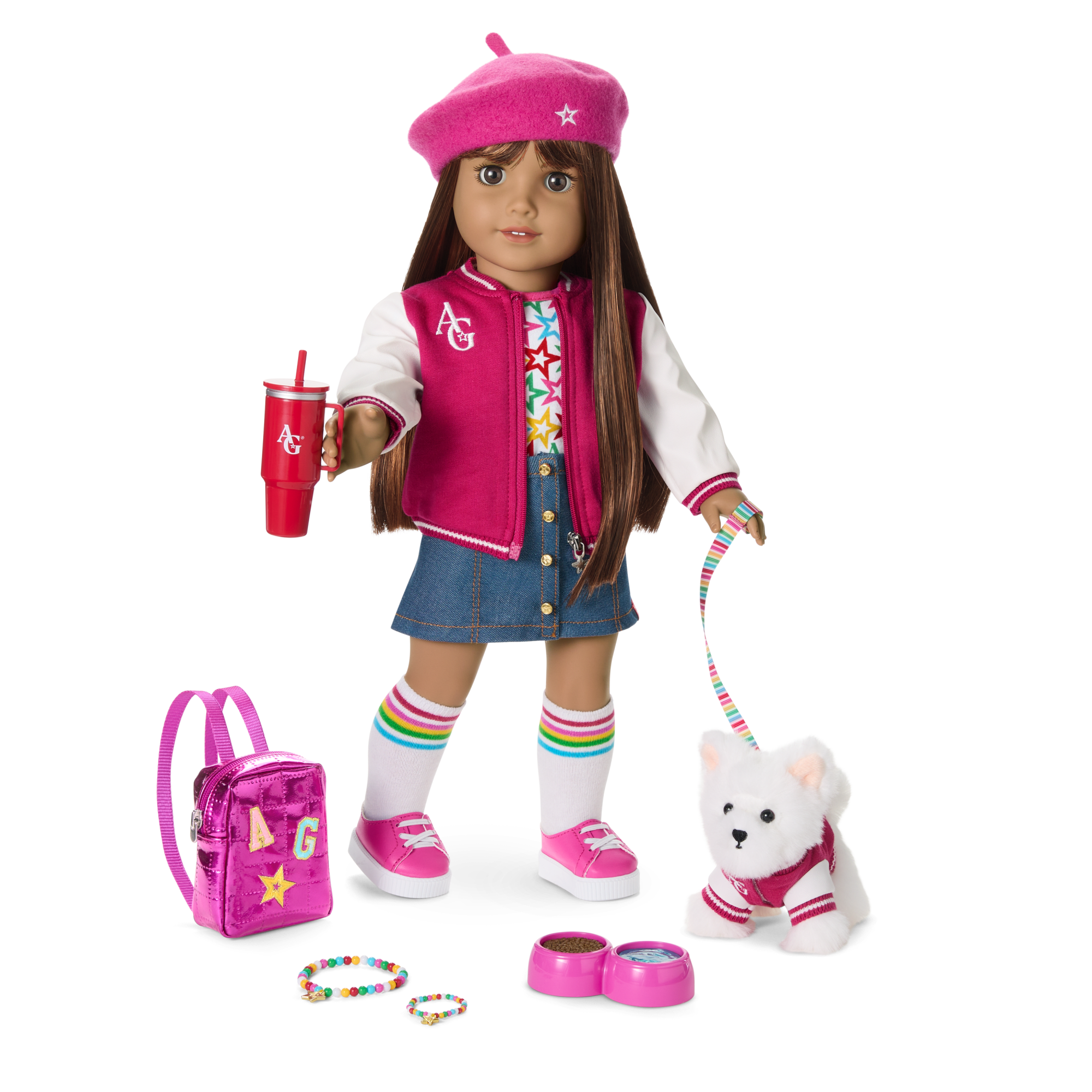 Truly Me 18-inch Doll #122 with straight dark-brown hair - Image 16