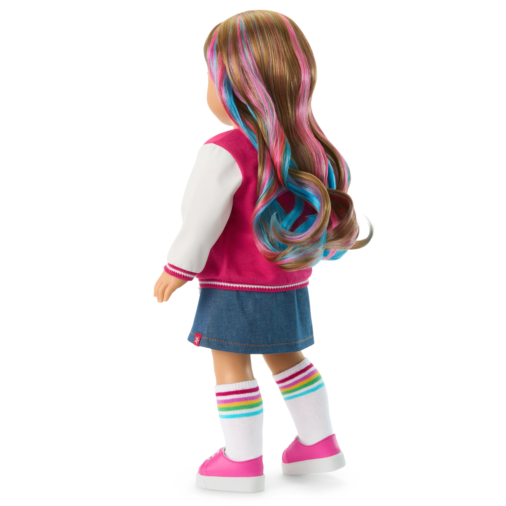 Truly Me 18-inch Doll #101 with wavy caramel hair - Image 3