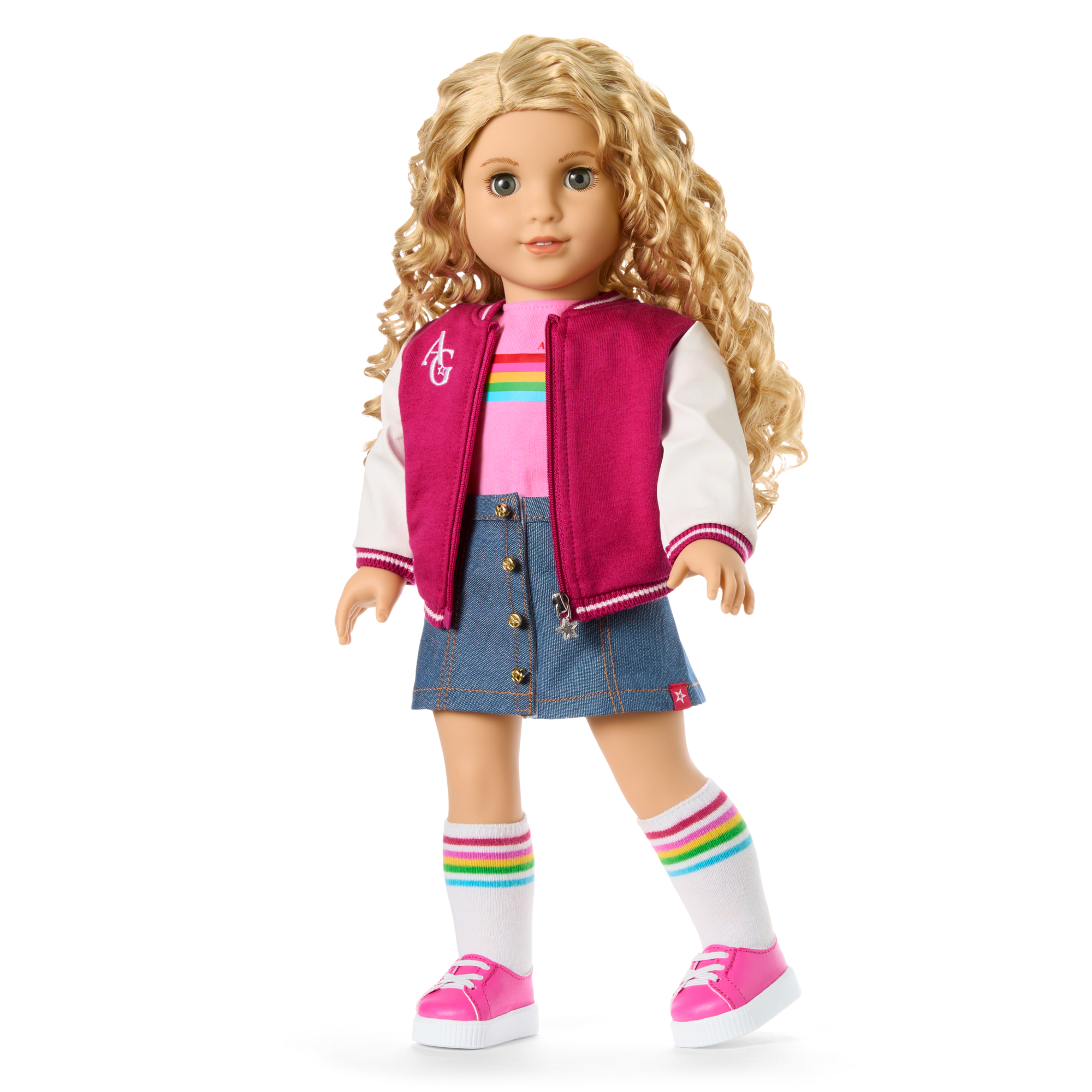 Truly Me 18-inch Doll #115 with curly blonde hair - Image 12