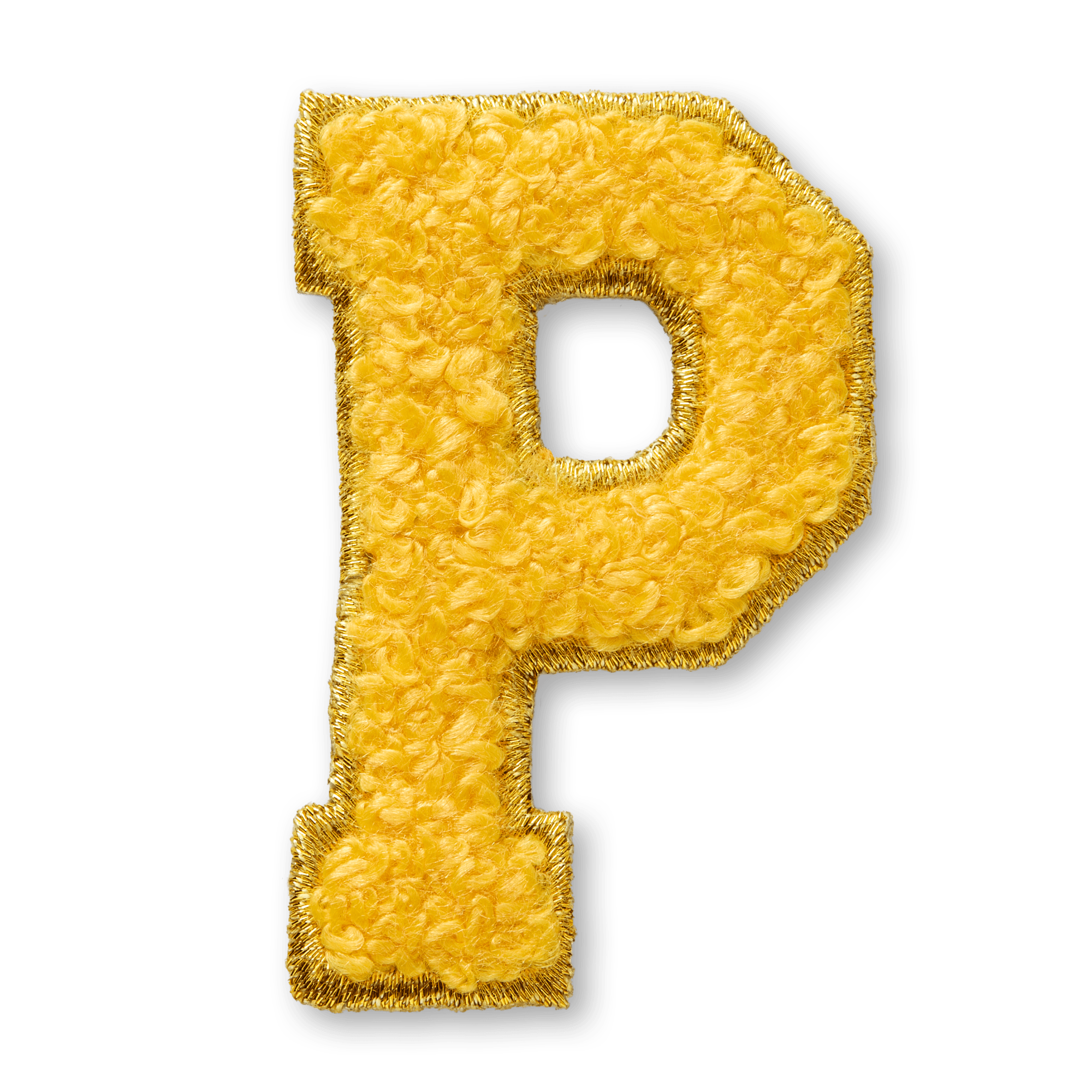 AG Letter P Stick-On Patch