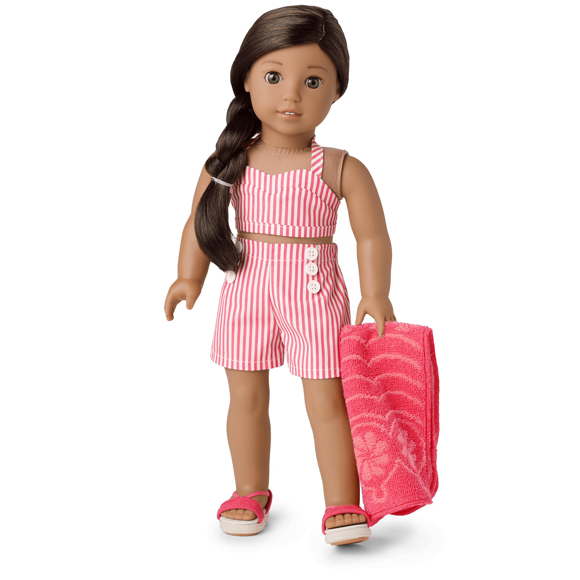 Nanea's Swimsuit & Beach Accessories for 18-inch Dolls (Historical Characters) - Image 4